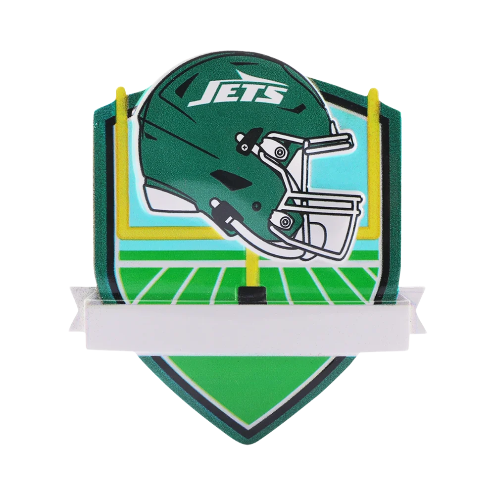New York Jets Personalized Shield Ornament