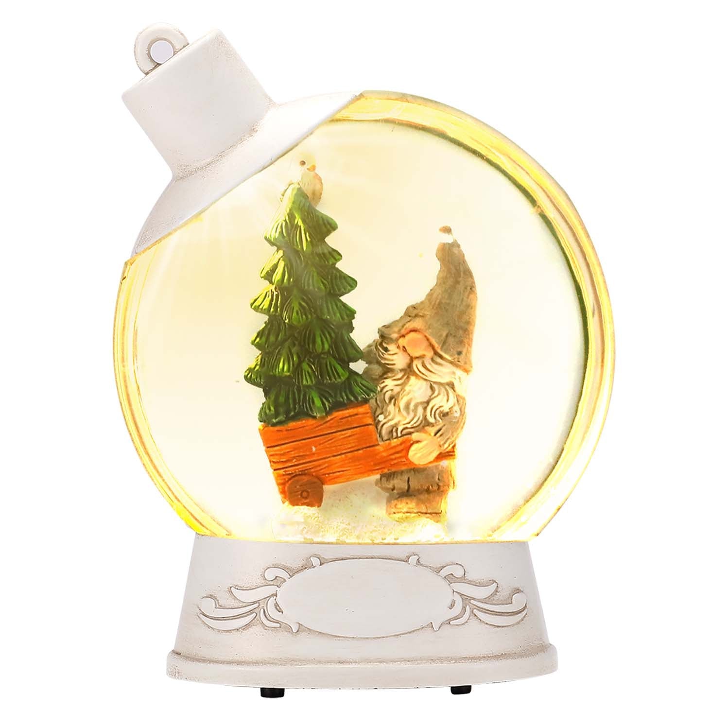 Gnome Snow Globe Ornament