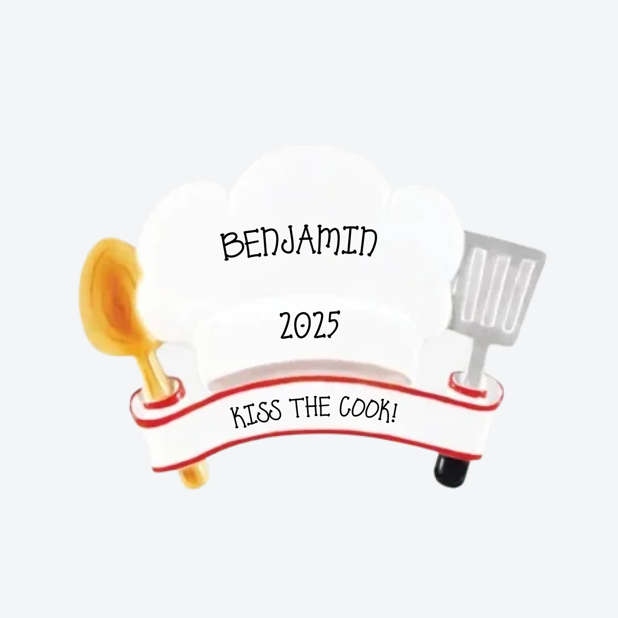 Chef Personalized Christmas Ornament