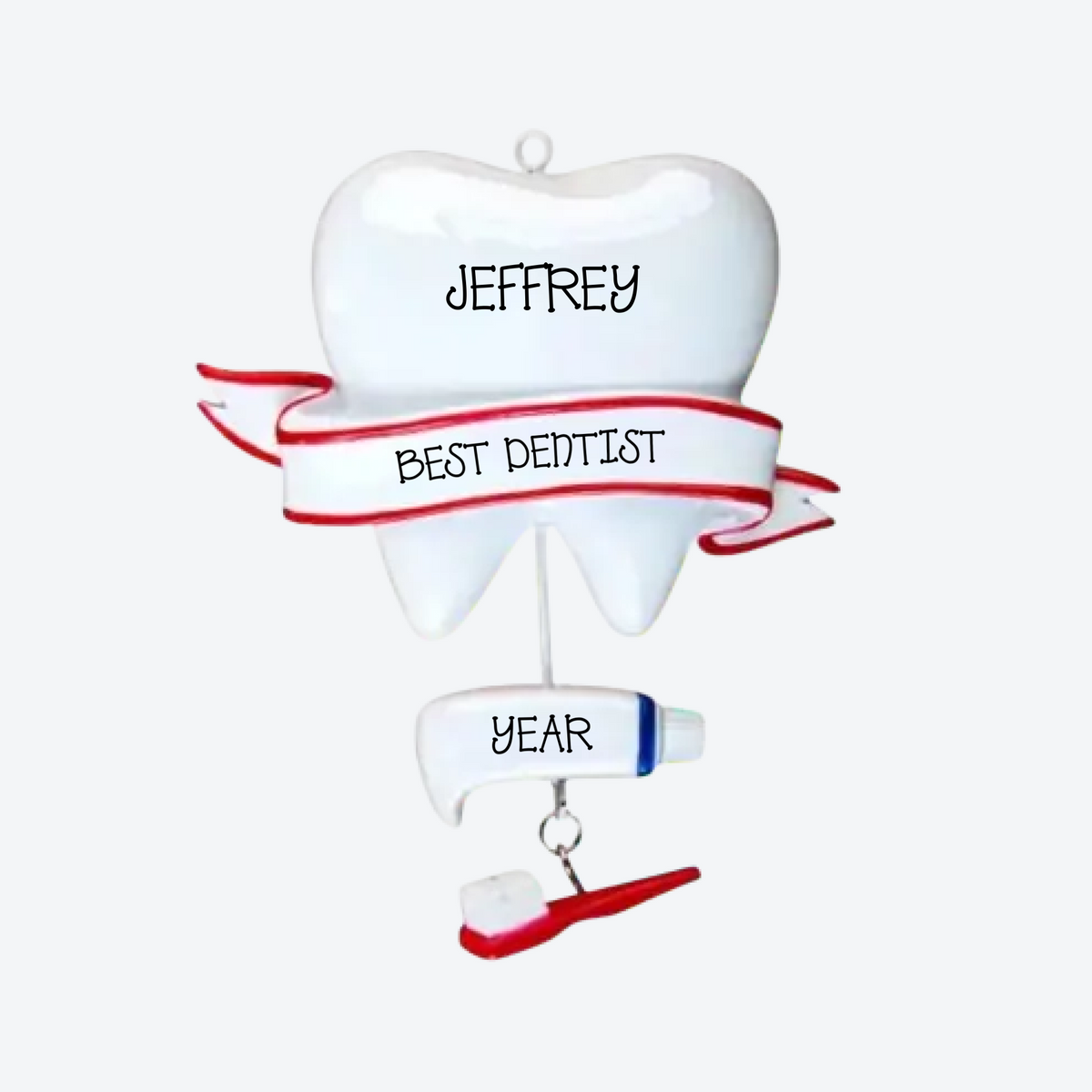 Dentist Personalized Christmas Ornament