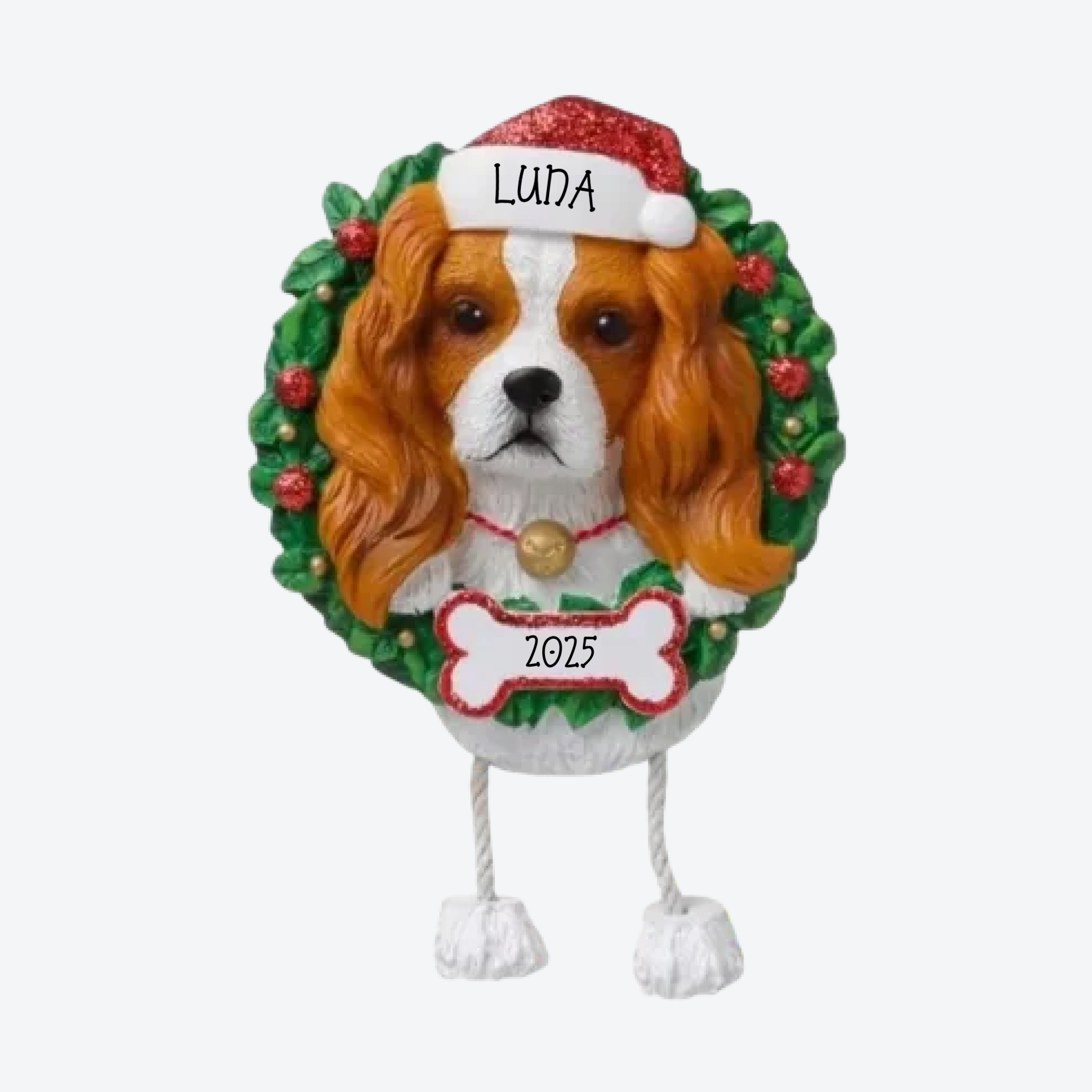 King Charles Personalized Christmas Ornament