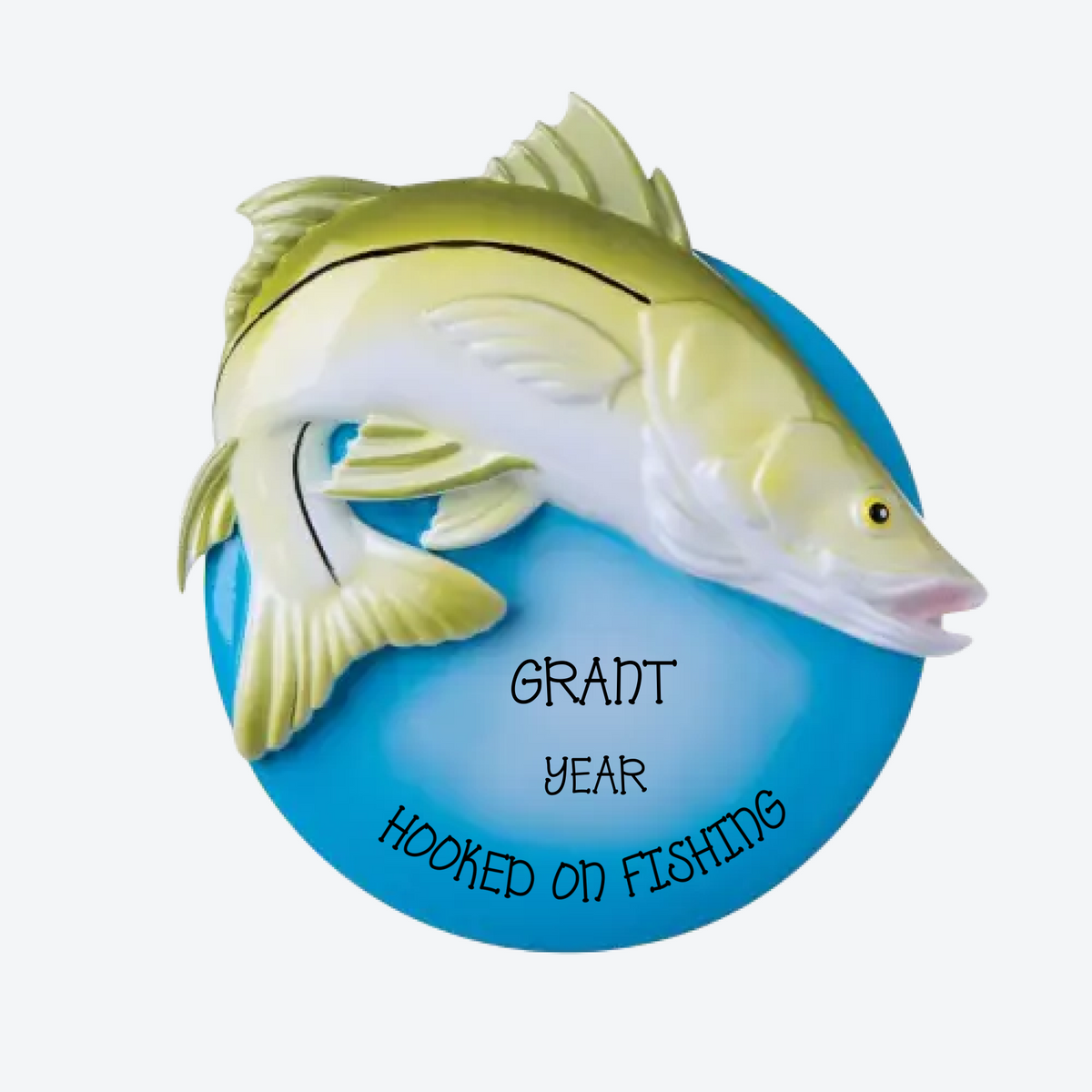 Snook Personalized Christmas Ornament