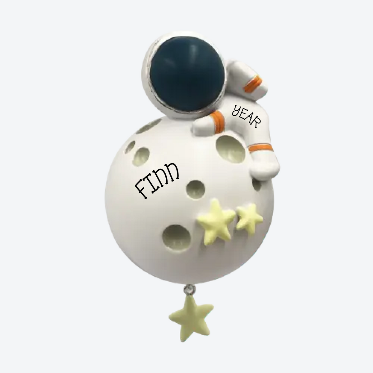 3D Astronaut Personalized Christmas Ornament