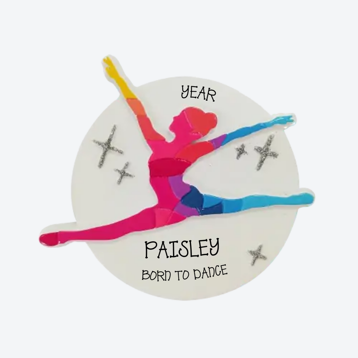 Dance Team Personalized Christmas Ornament