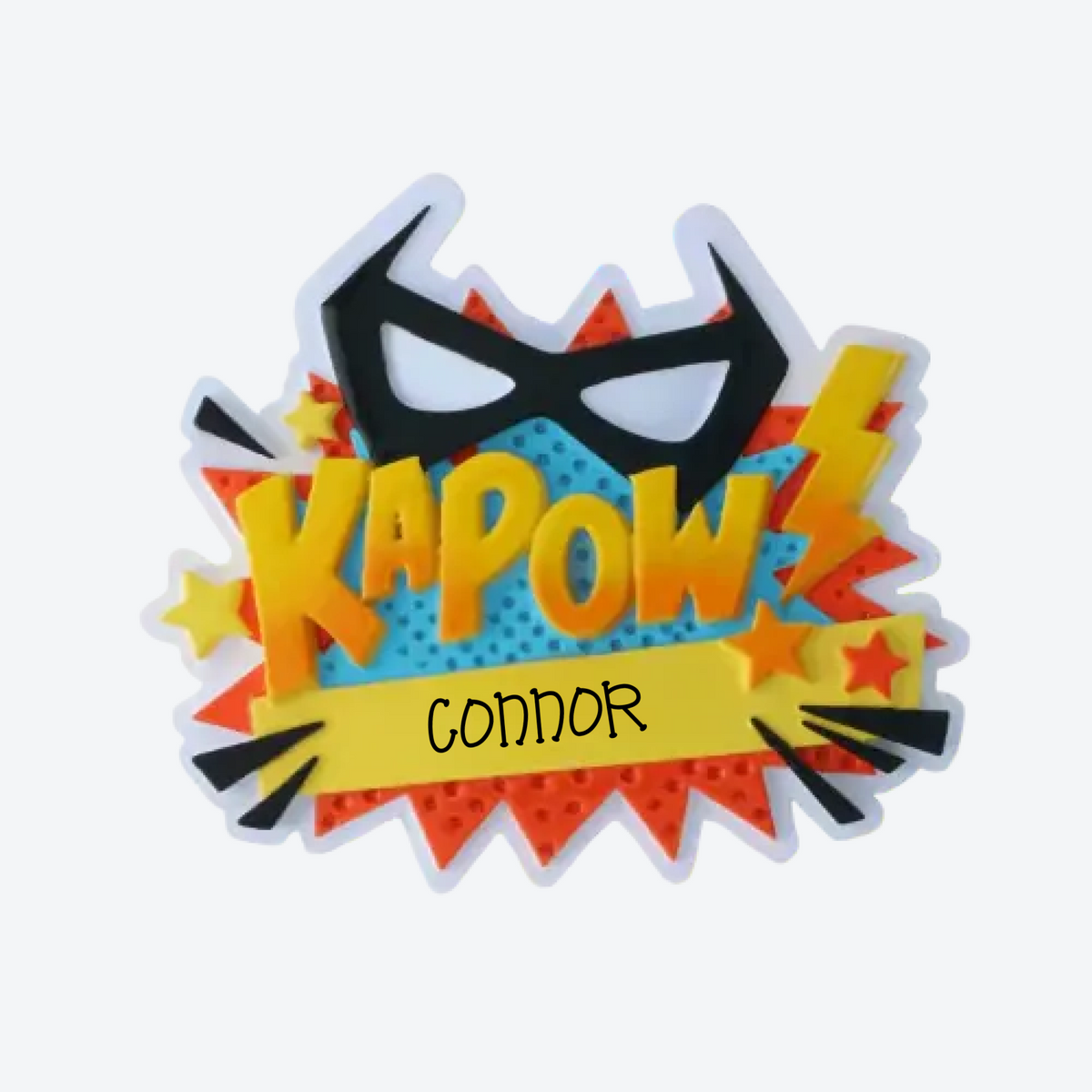 Action Hero Personalized Christmas Ornament
