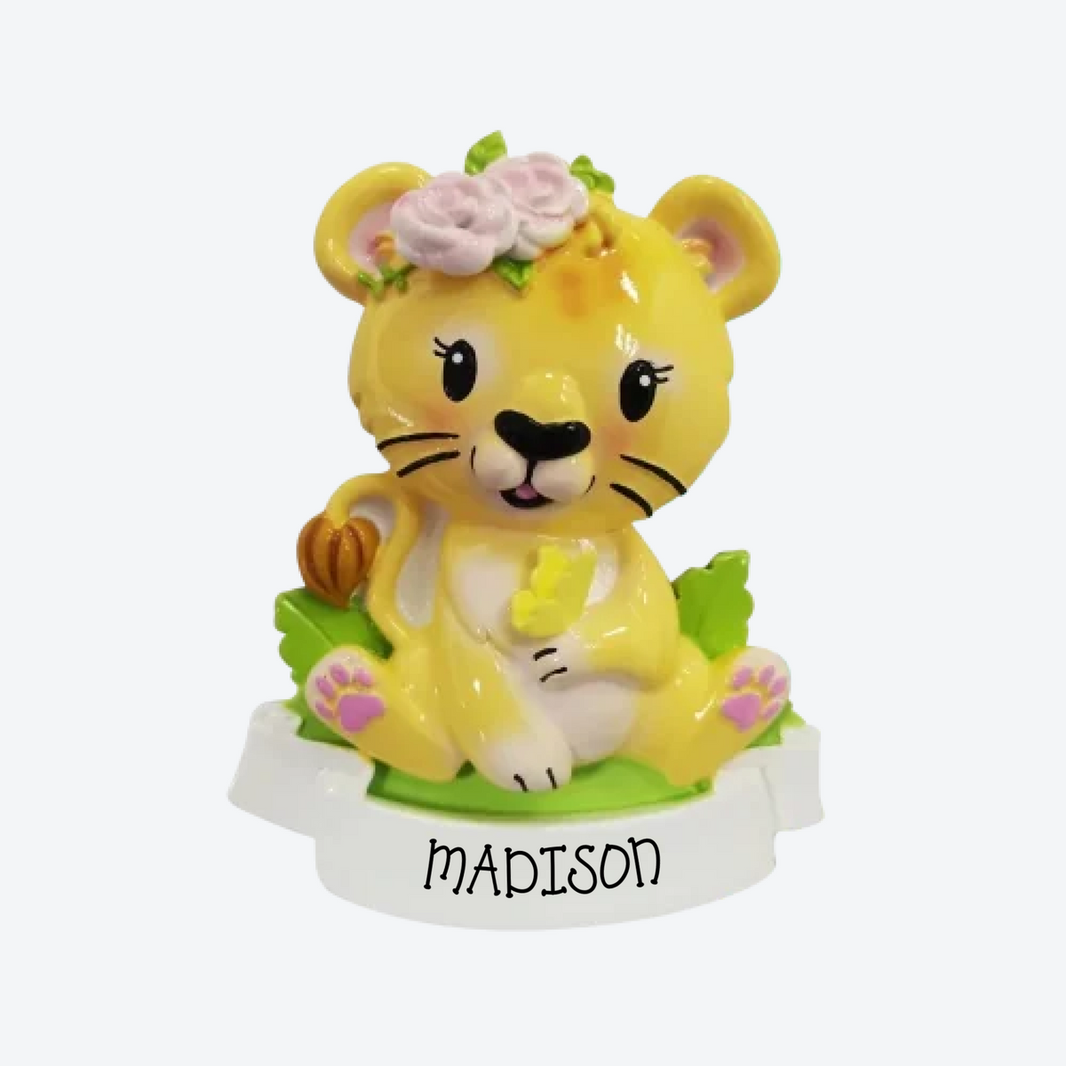 Lion(Female) Personalized Christmas Ornament