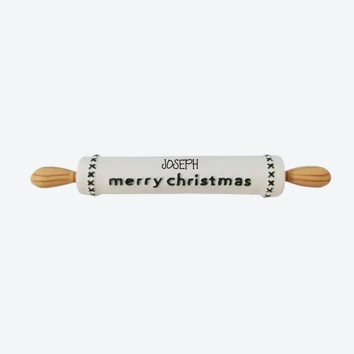 Rolling Pin Personalized Christmas Ornament