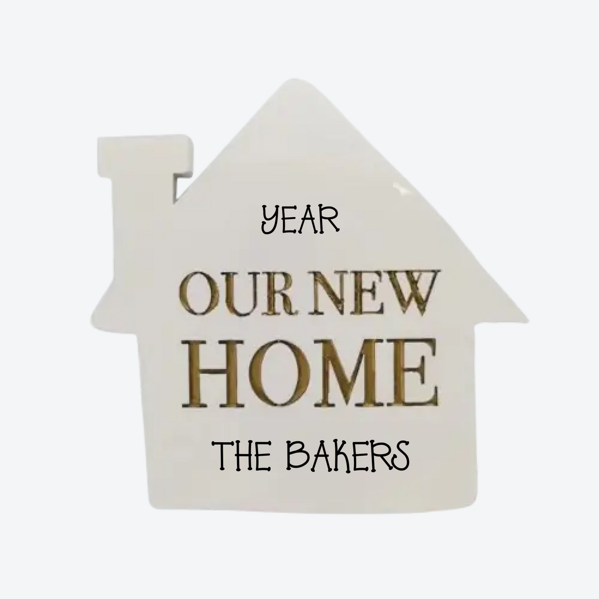 Our New Home Personalized Christmas Ornament