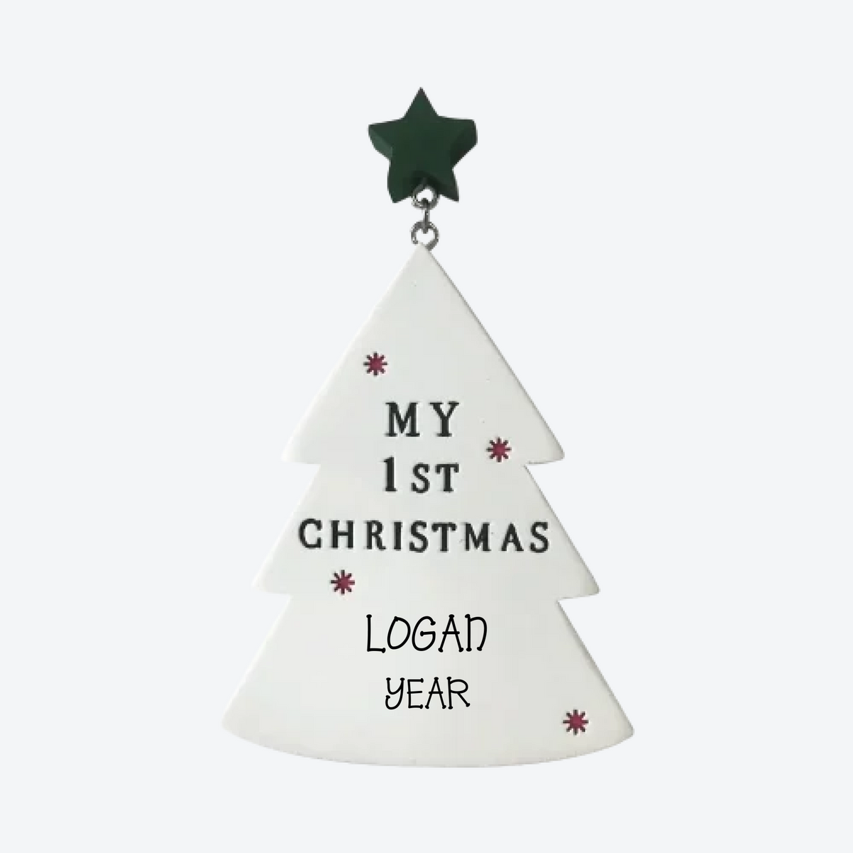 Christmas Tree Personalized Christmas Ornament