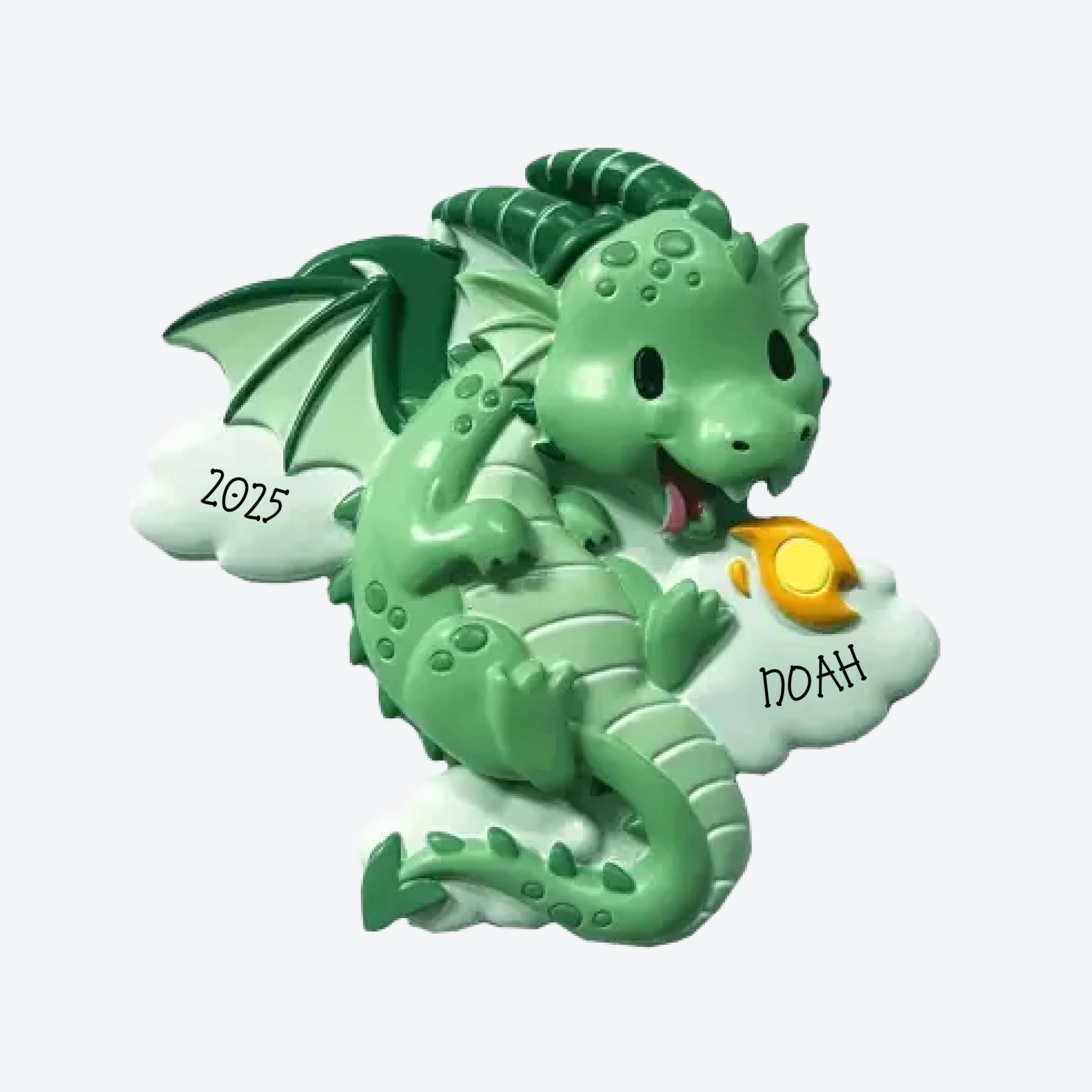 Dragon Personalized Christmas Ornament