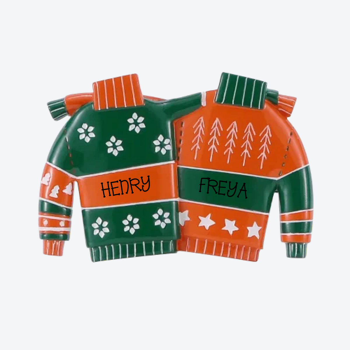 Christmas Sweaters Personalized Christmas Ornament