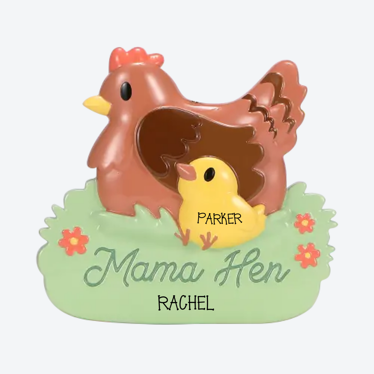 Mama Hen Personalized Christmas Ornament