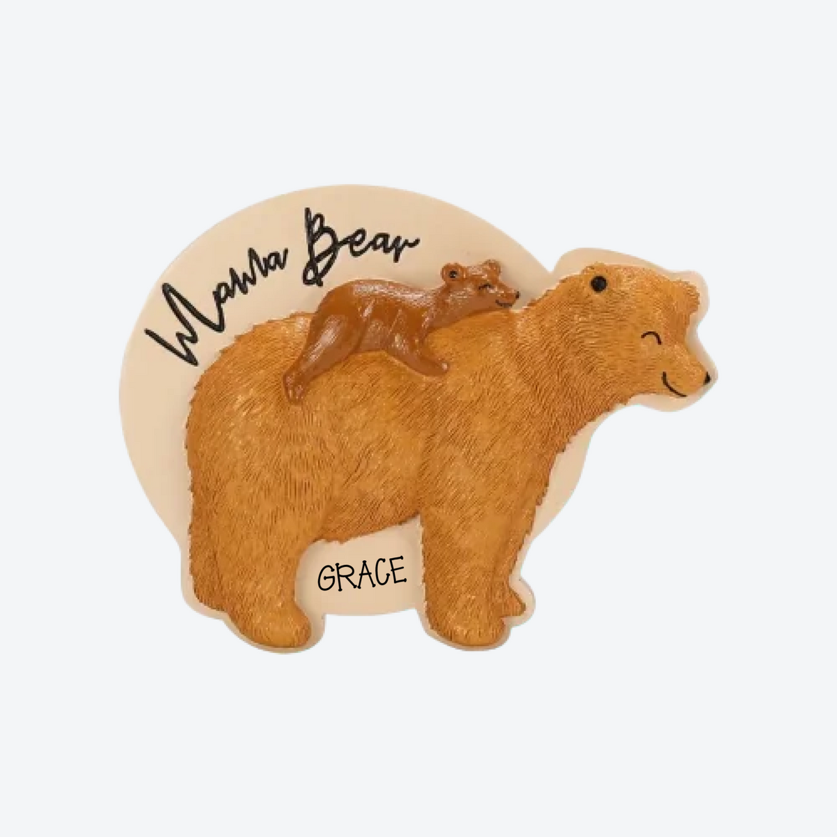 Mama Bear Personalized Christmas Ornament