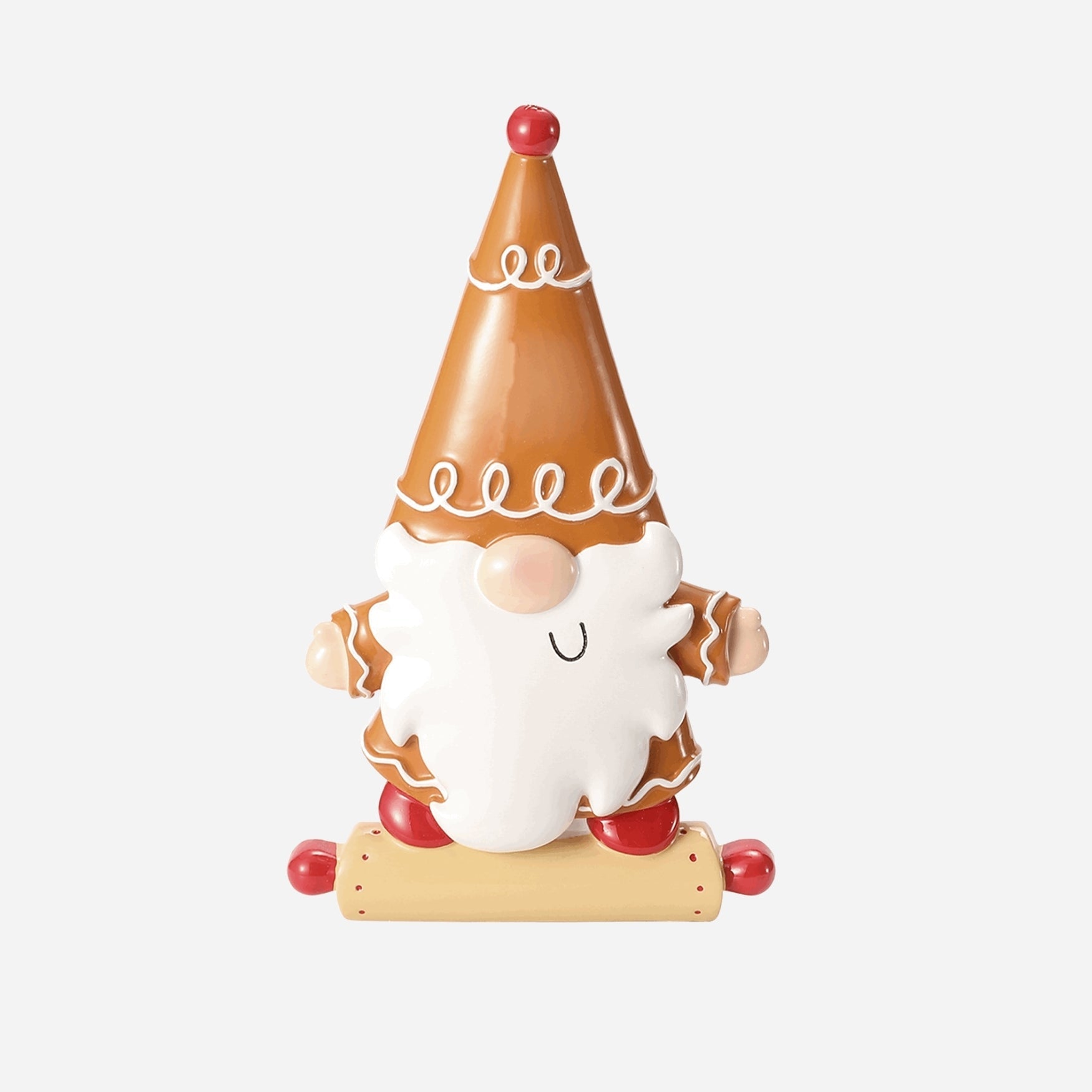 Gingerbread Gnome Personalized Christmas Ornament