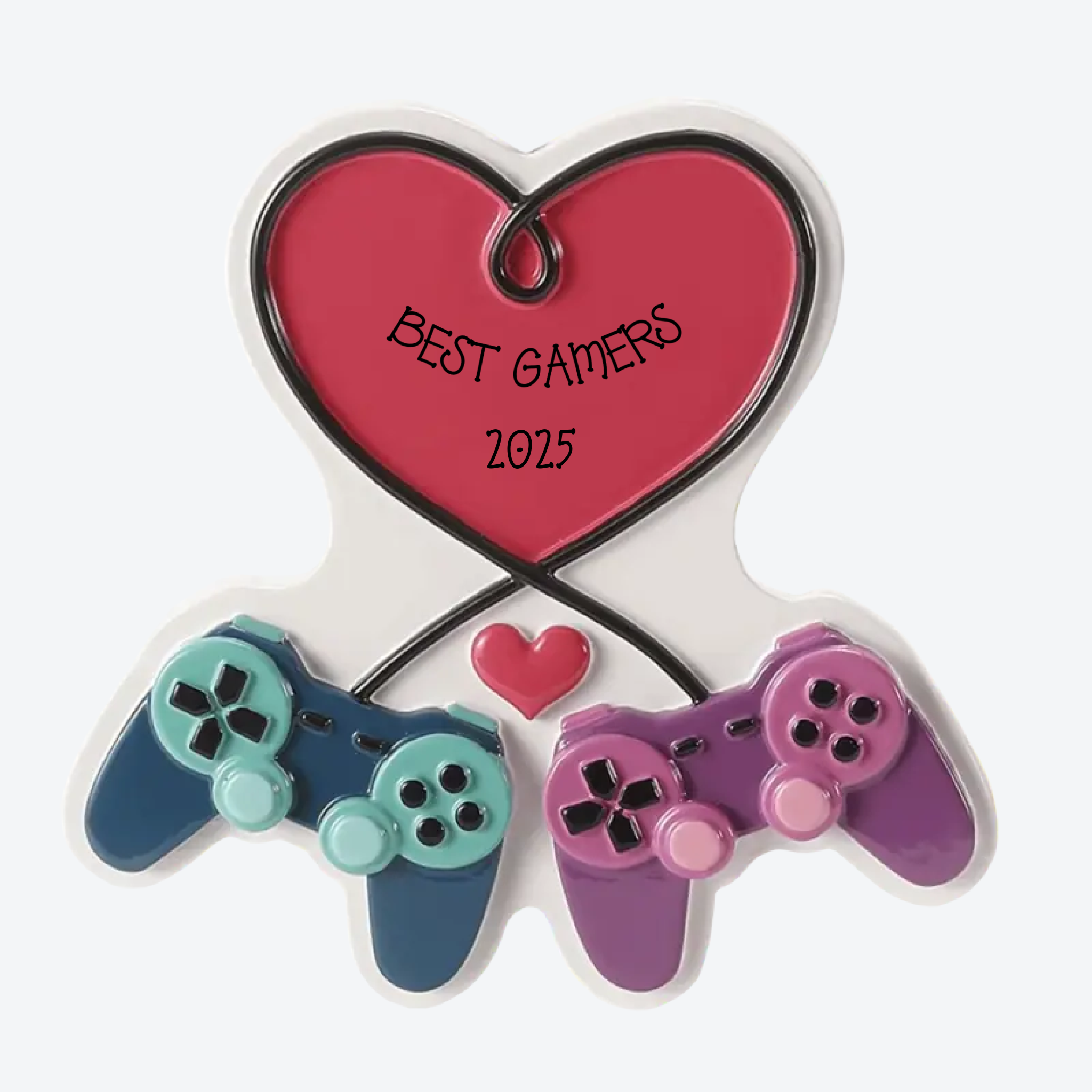 Gaming Controllers Personalized Christmas Ornament