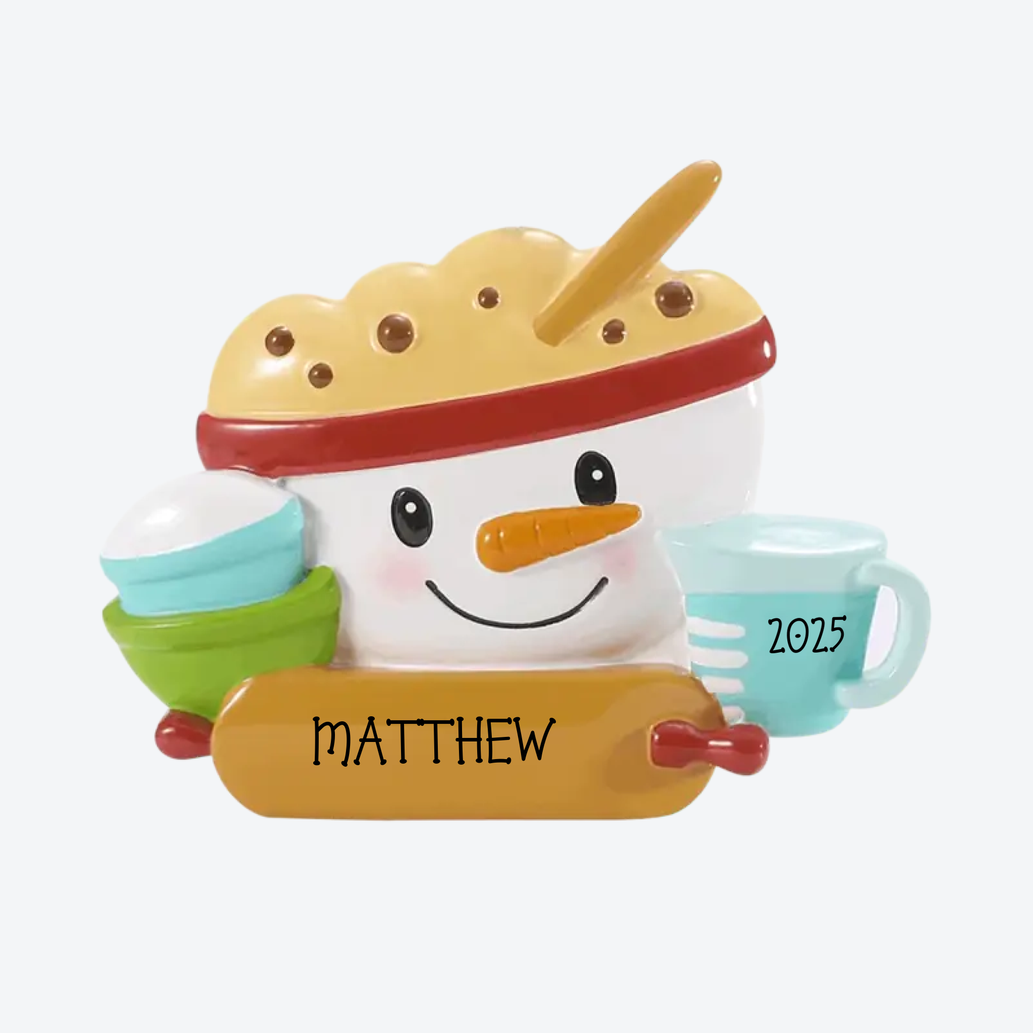 Measuring Cups Personalized Christmas Ornament