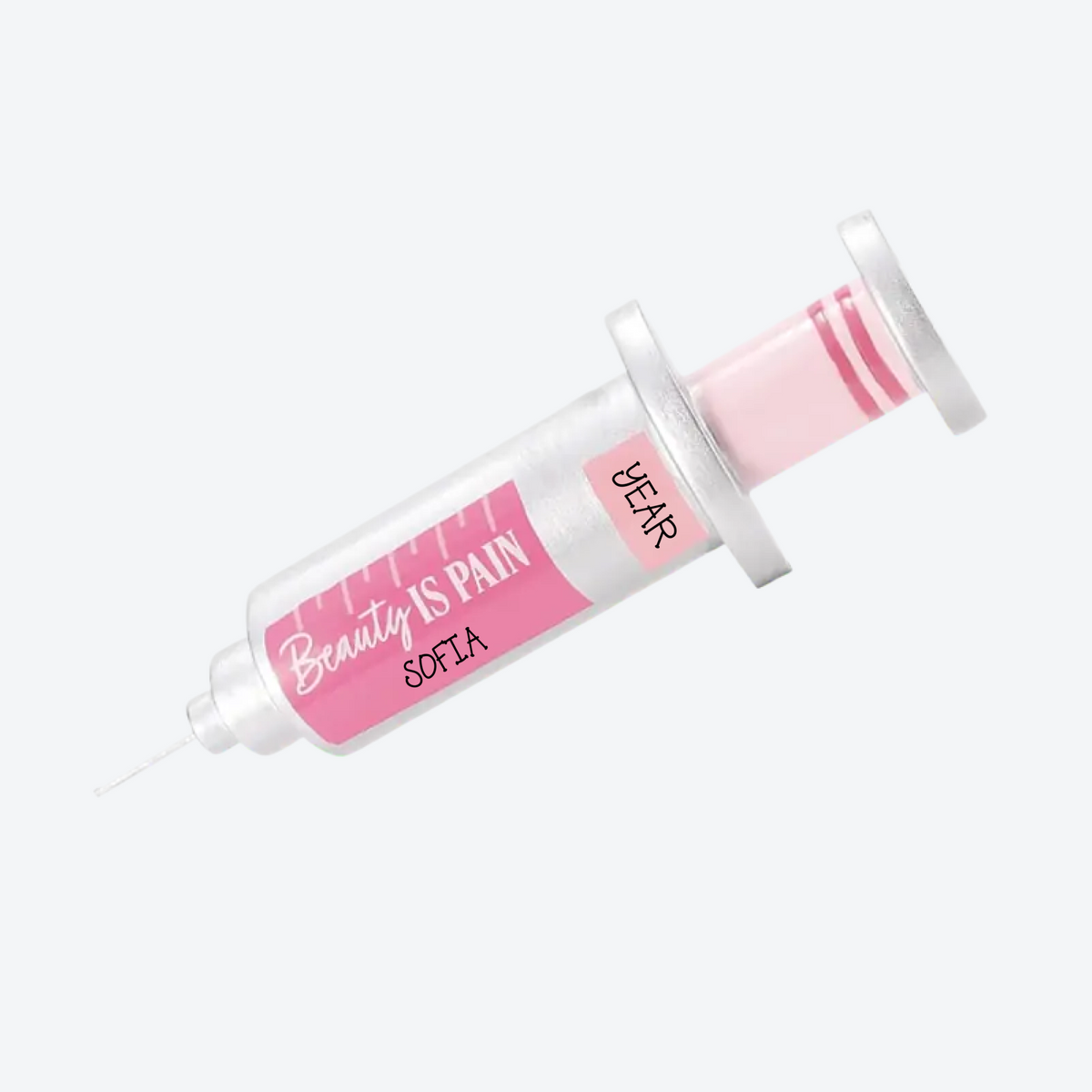 Botox Personalized Christmas Ornament