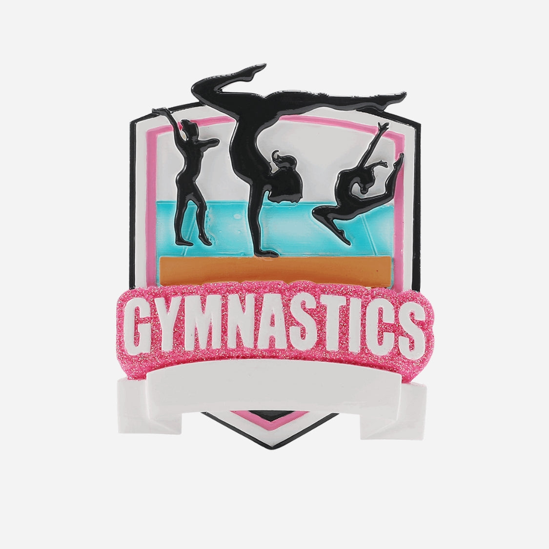 Gymnastics Personalized Christmas Ornament