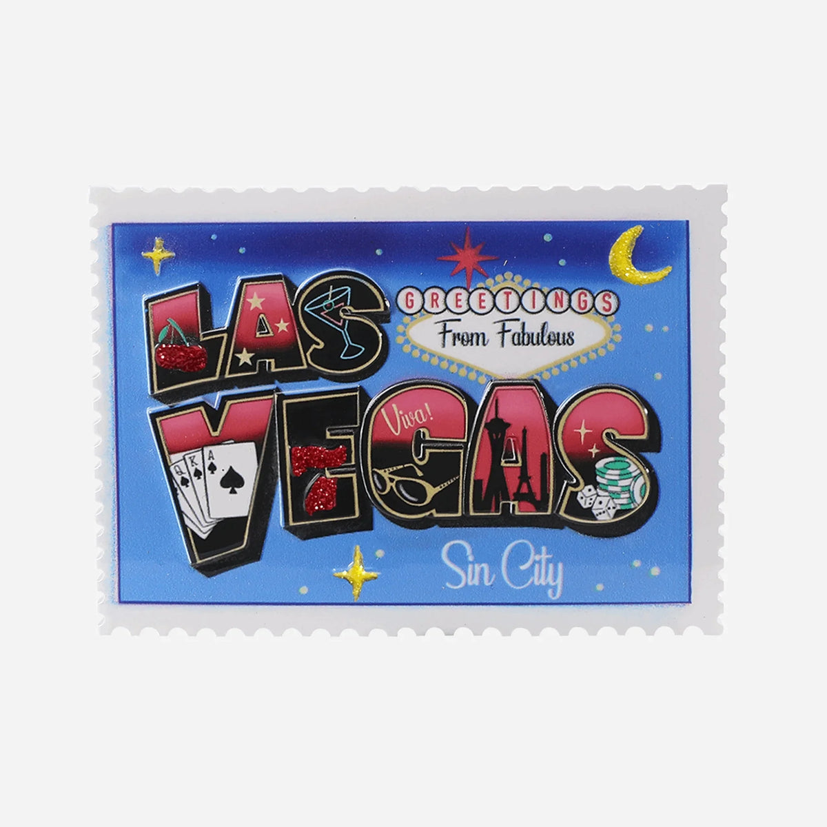 Las Vegas Personalized Christmas Ornament