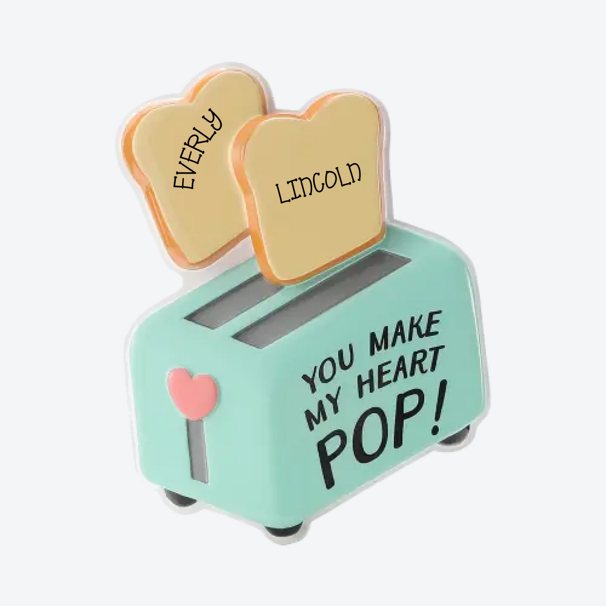 You Make My Heart Pop! Personalized Christmas Ornament
