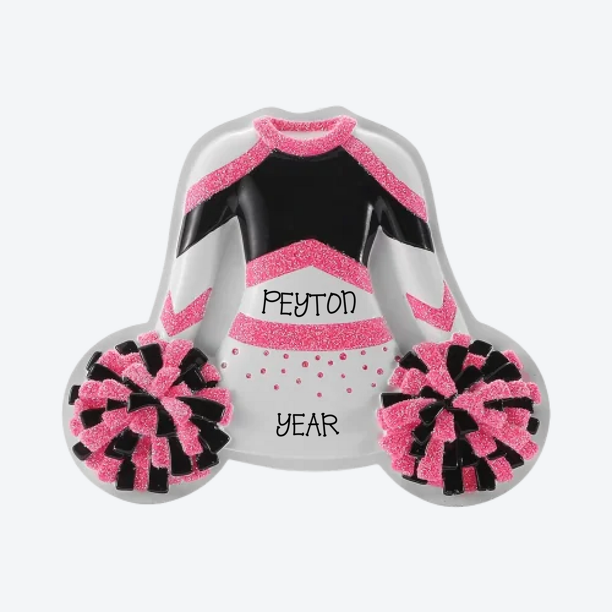 Competive Cheer Personalized Christmas Ornament