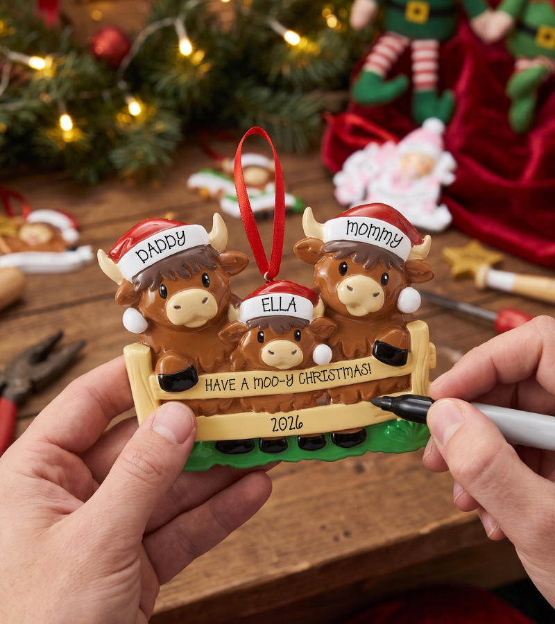 New 2026 Ornaments