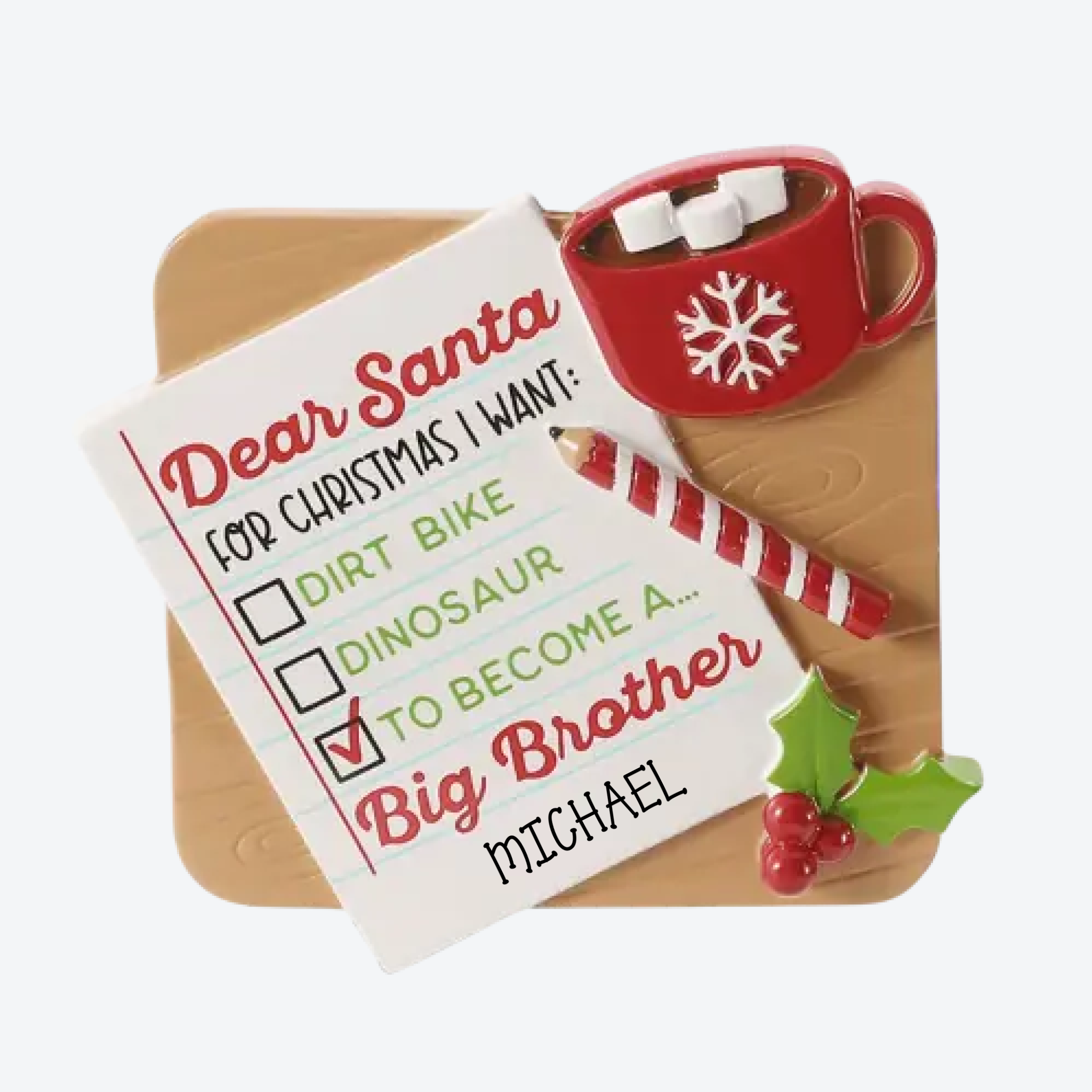 OT2922-B - Note to Santa- Brother