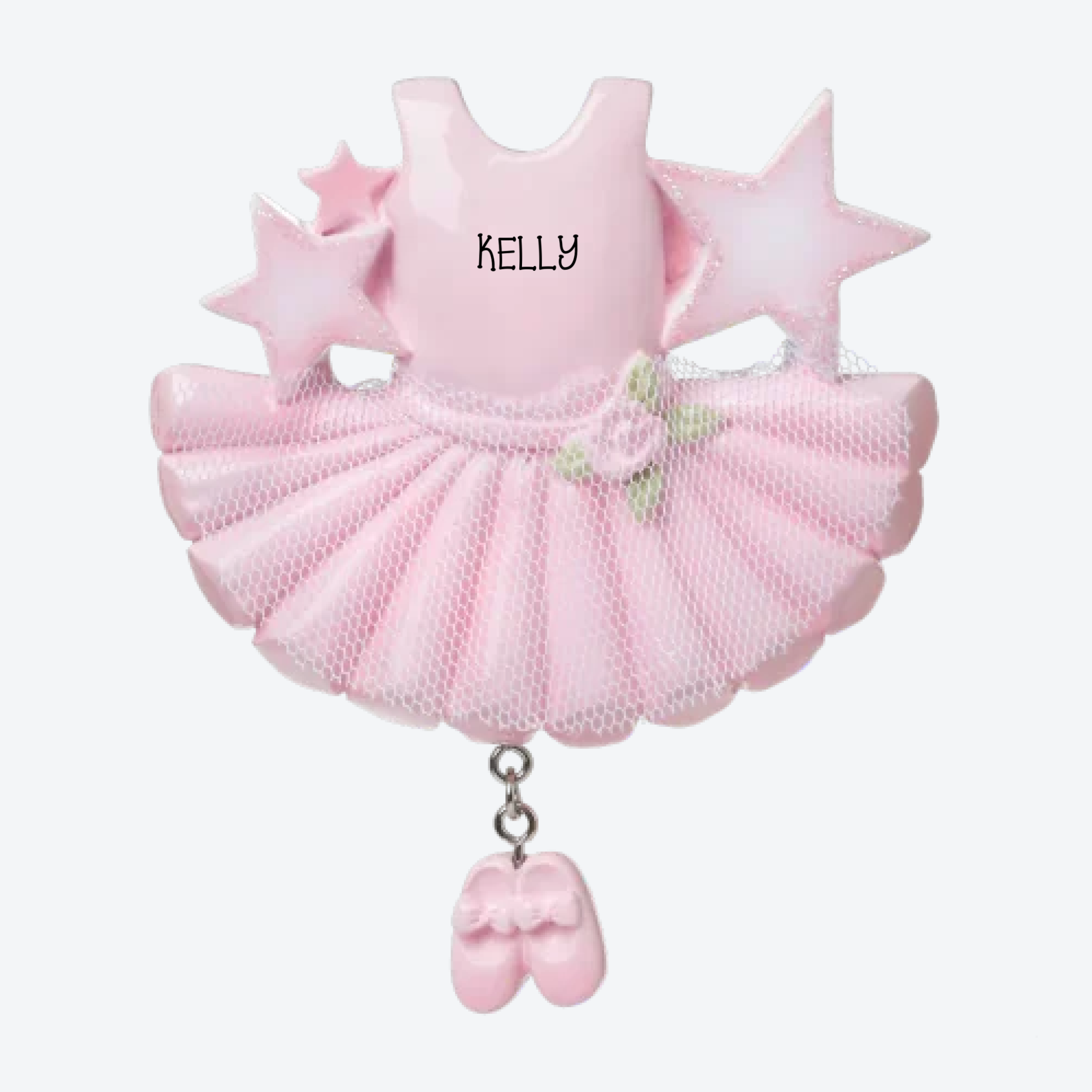 OT1661 - Ballerina Outfit Personalized Christmas Ornament