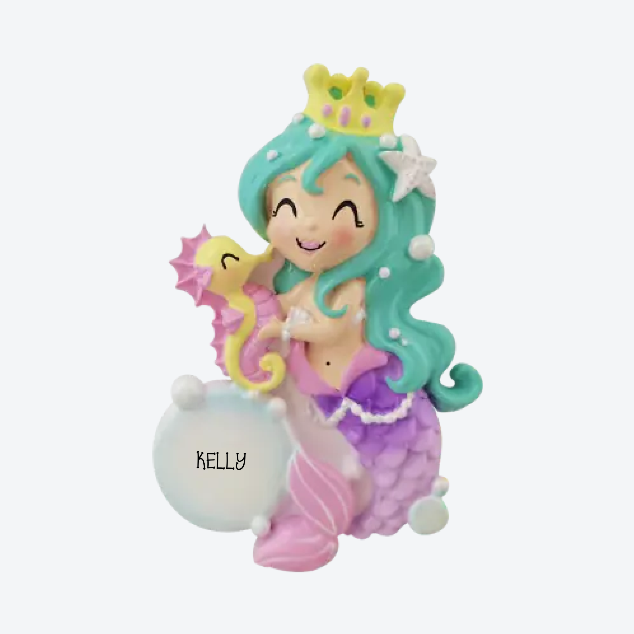 OT2243 - Mermaid Personalized Christmas Ornament