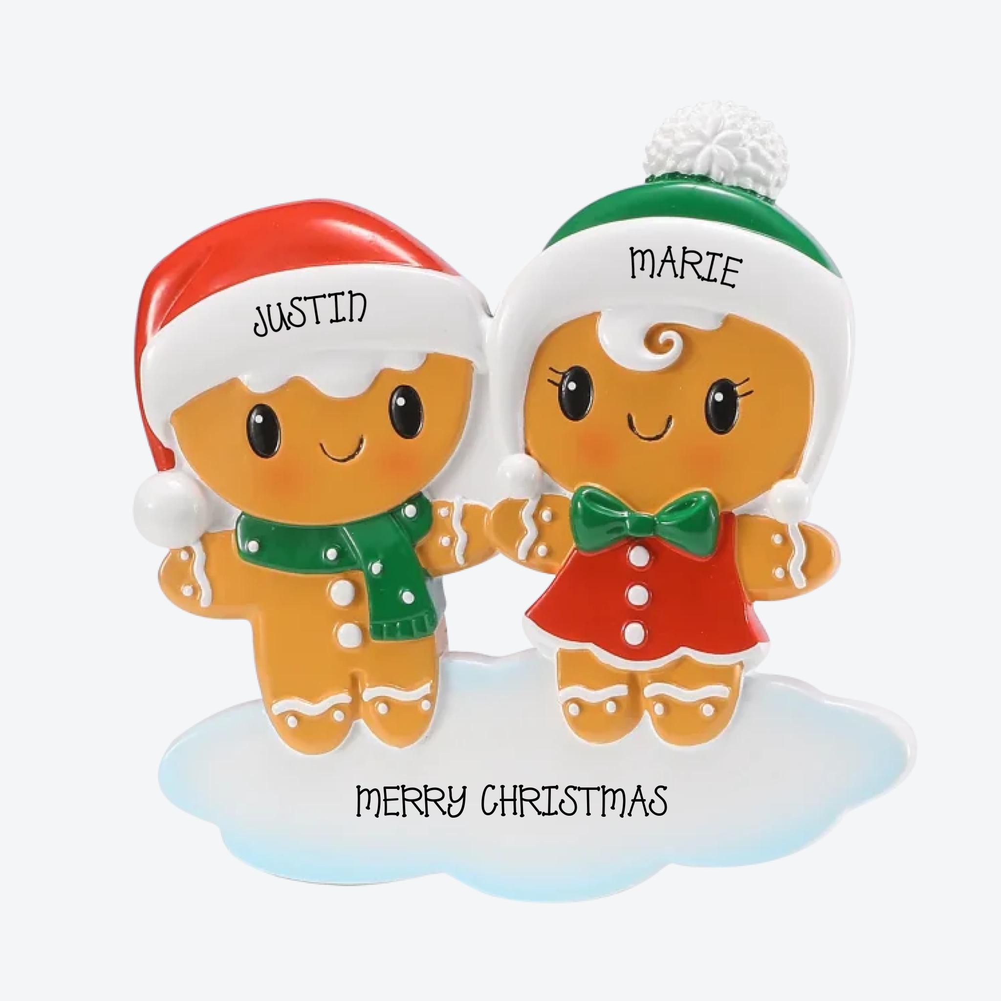 OT2719-2 - Gingerbread Family of 2