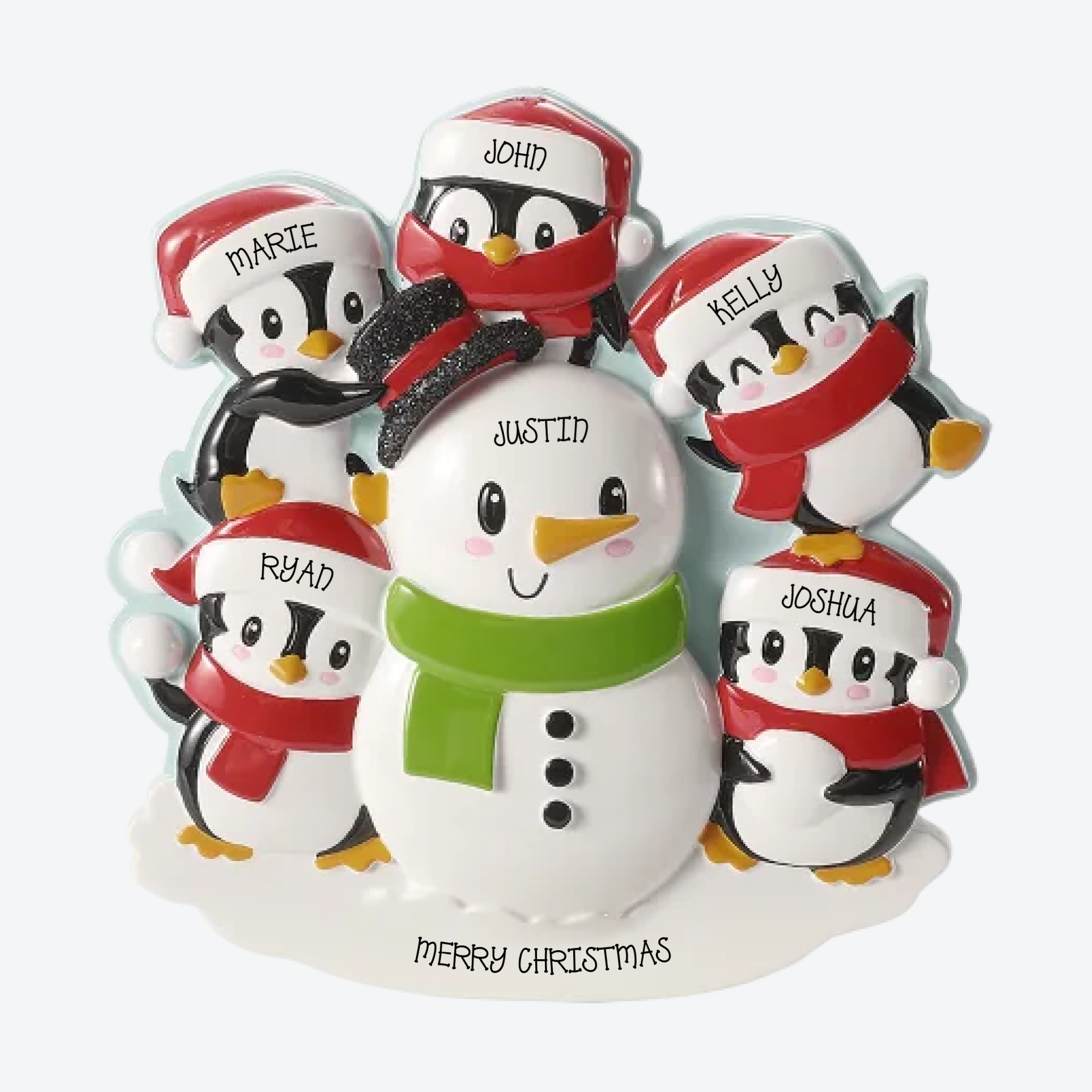 OT2907-5 - Penguins building a snowman -5