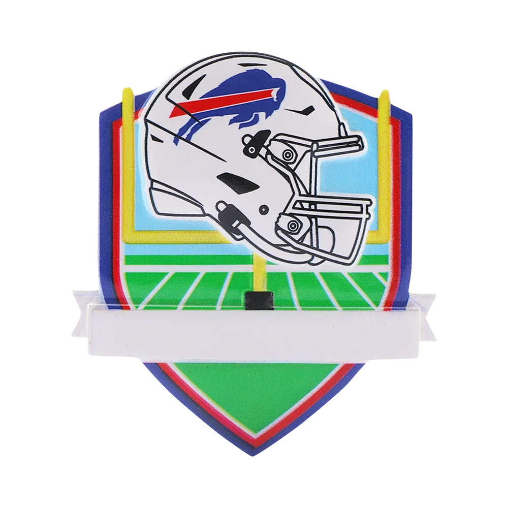 Buffalo Bills Personalized Shield Ornament