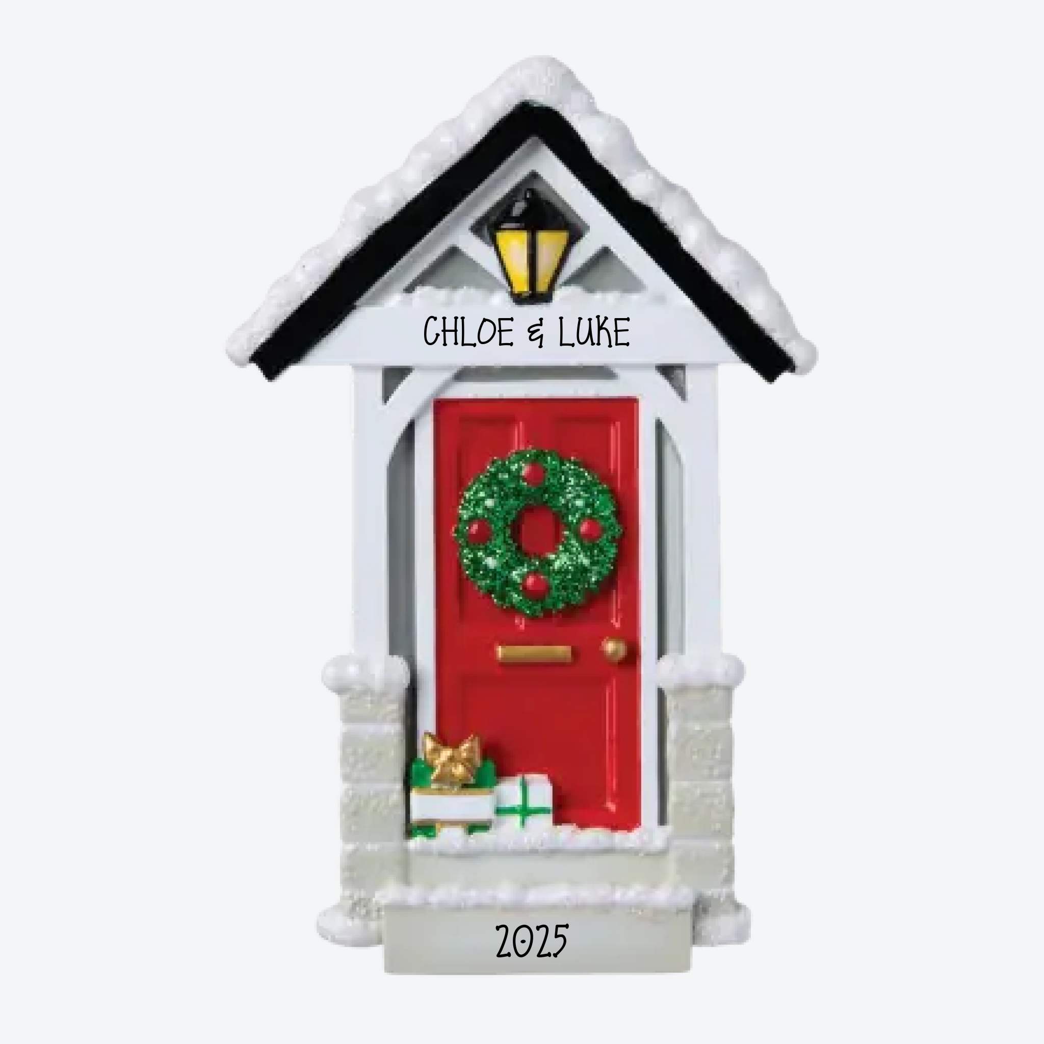 OT1698 - New Door Personalized Christmas Ornament