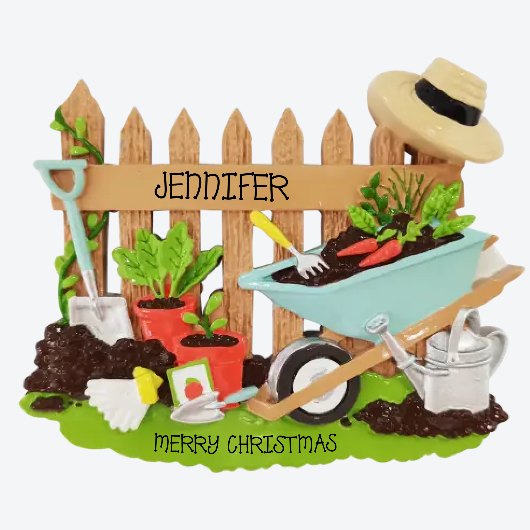 OT2287 - Gardener Personalized Christmas Ornament