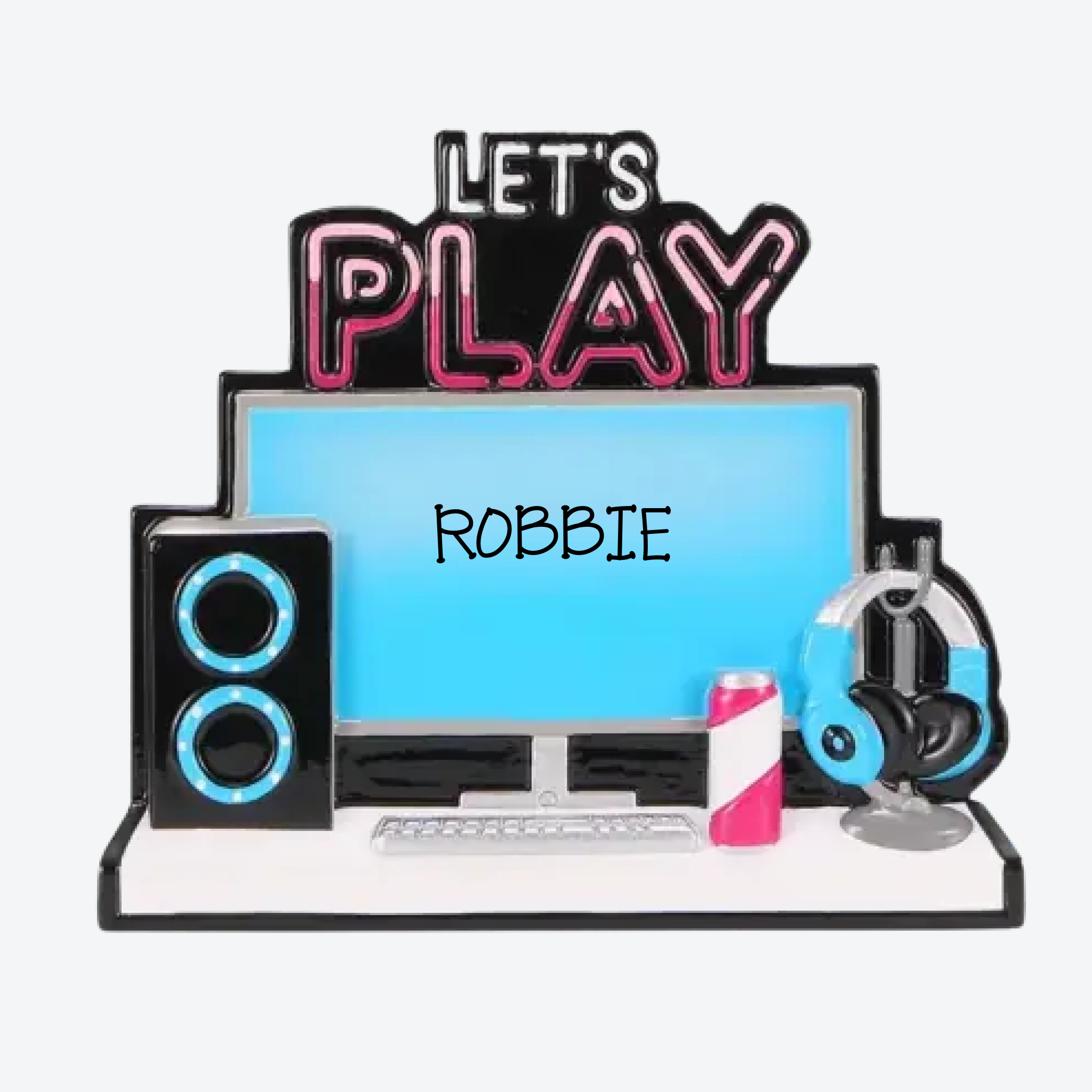 OT2731  - Let's Play Gaming Computer Desktop