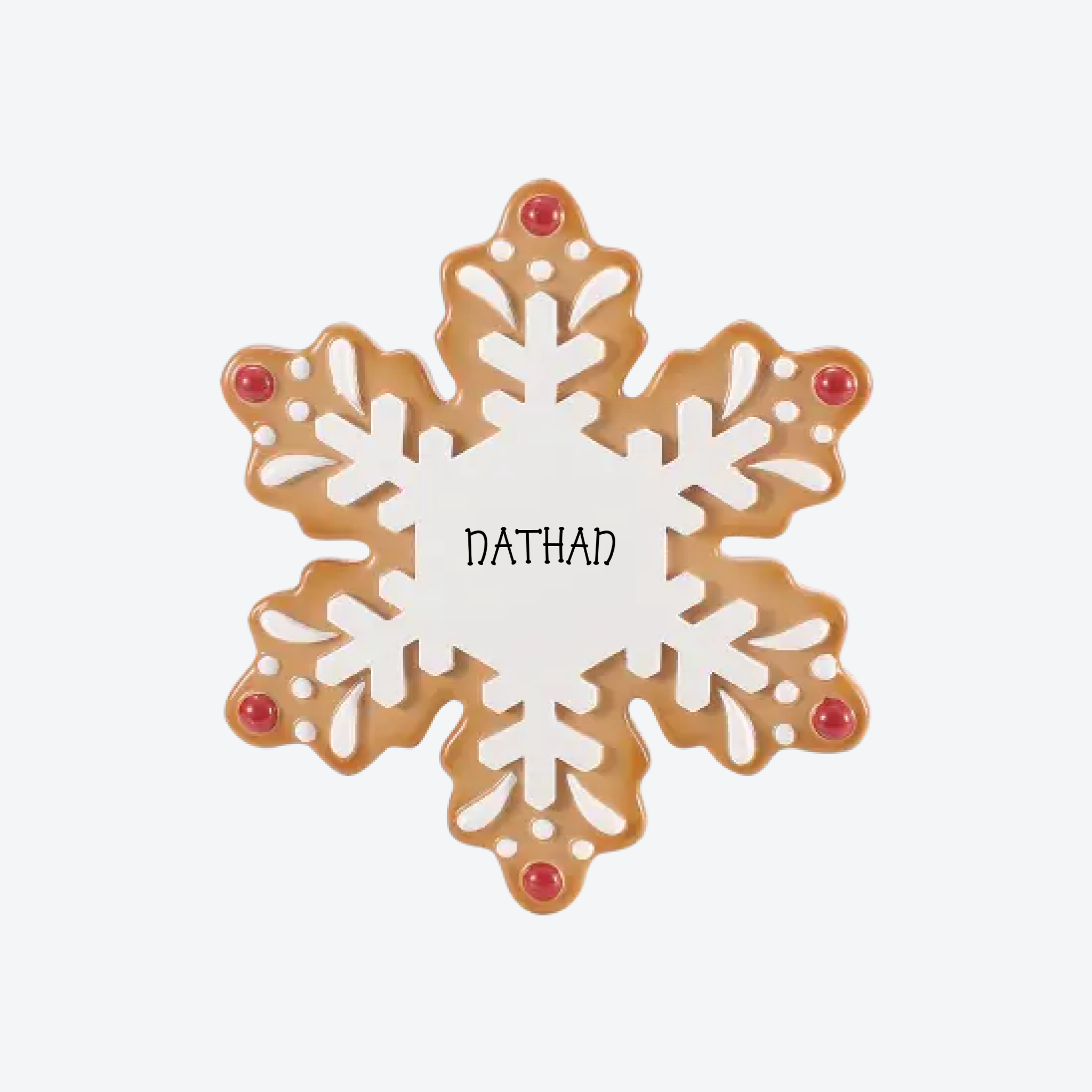 OT2995 - Gingerbread Snowflake