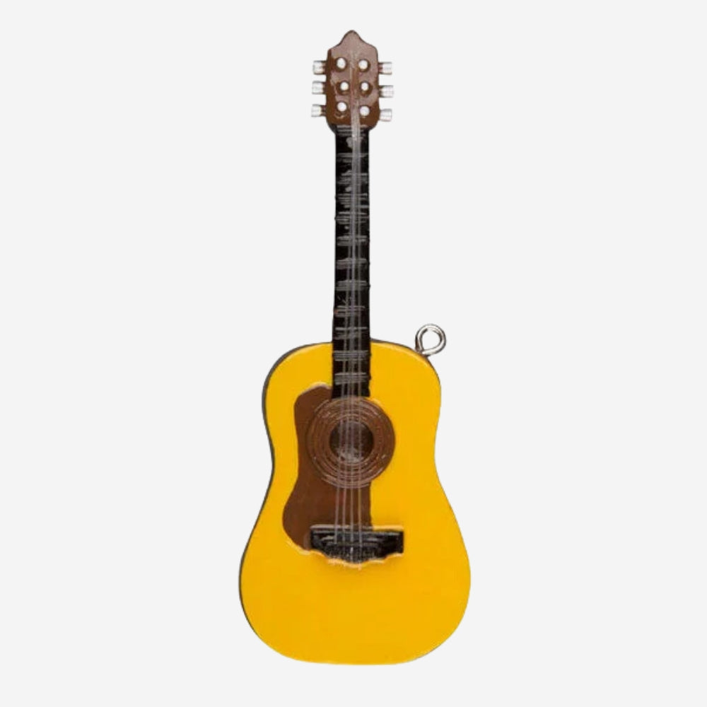 Acoustic Guitar Personalized Christmas Ornaments