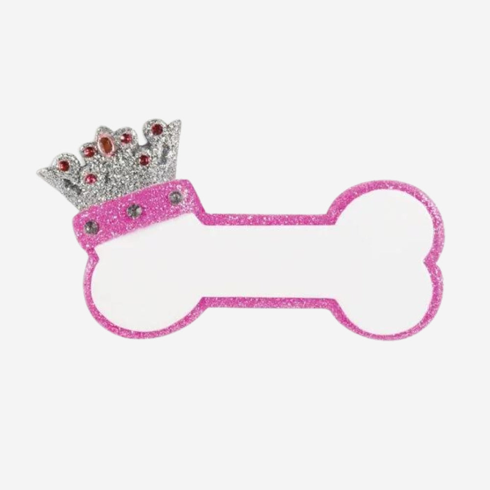 Princess Dog Bone Personalized Christmas Ornament