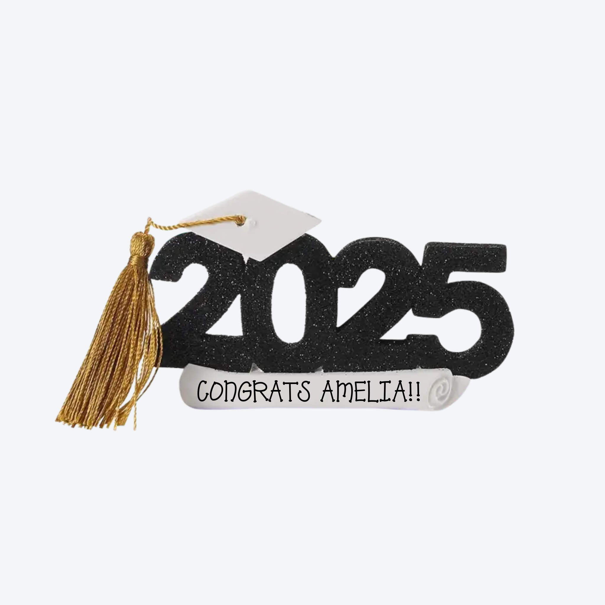 2025 Grad Personalized Christmas Ornament