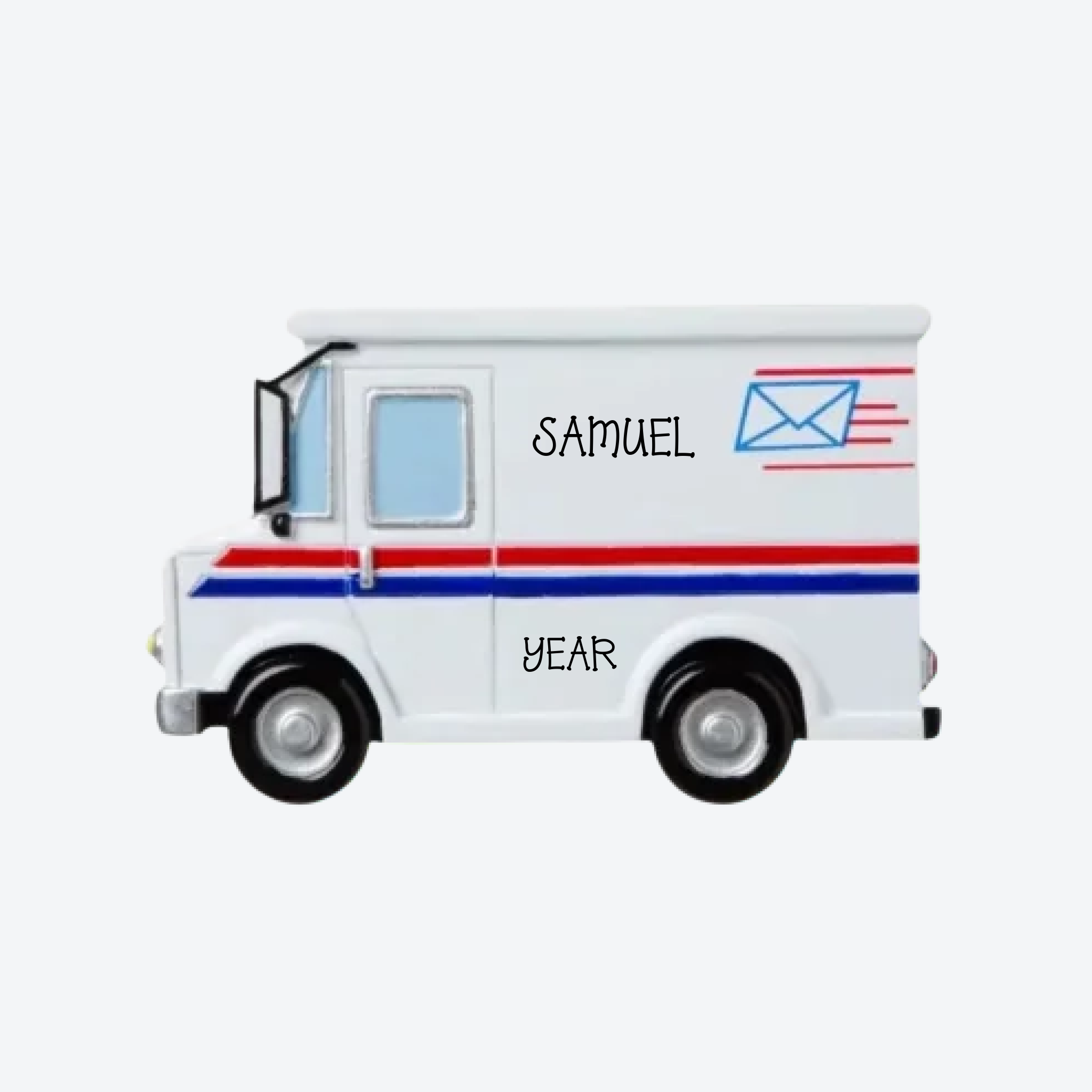 Postal Worker Personalized Christmas Ornament