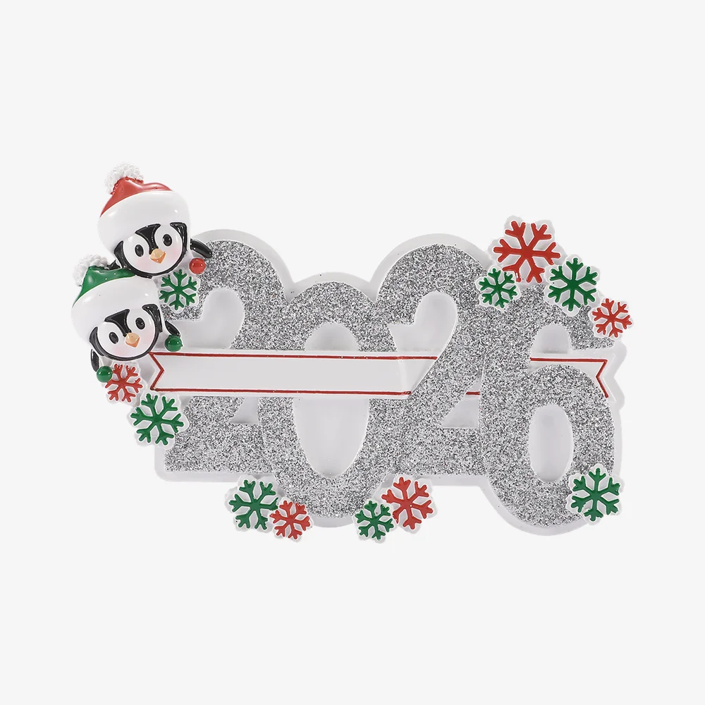 2025 Couple Personalized Christmas Ornament