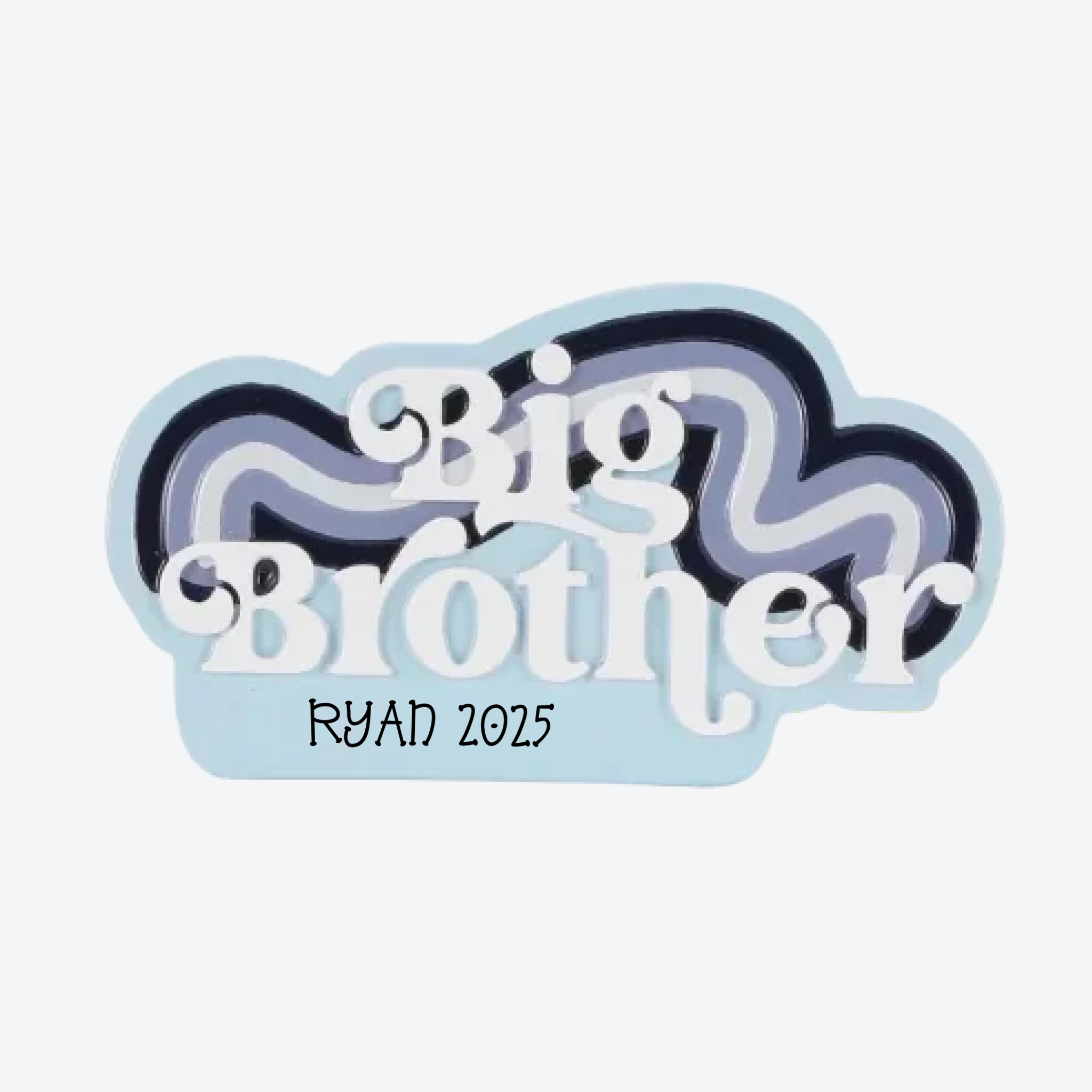 New Big Brother Personalized Christmas Ornament