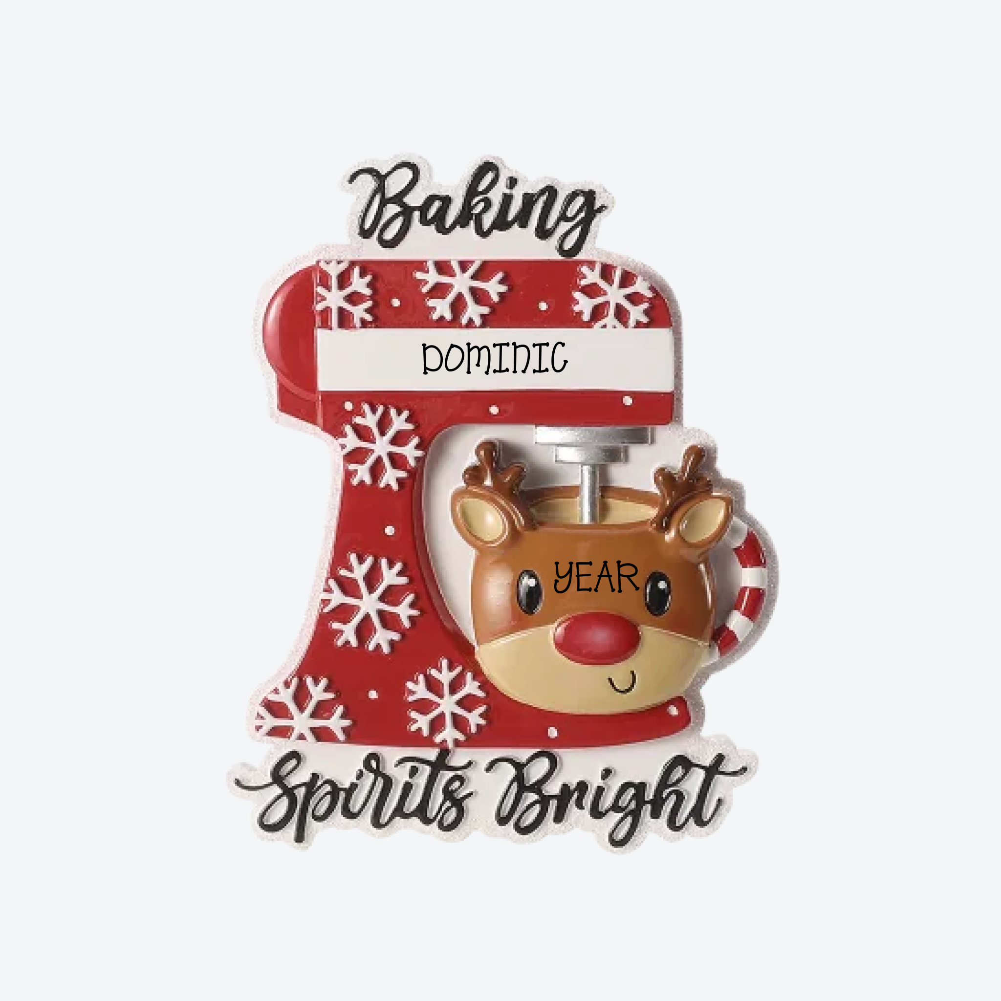 Christmas Mixer Personalized Christmas Ornament
