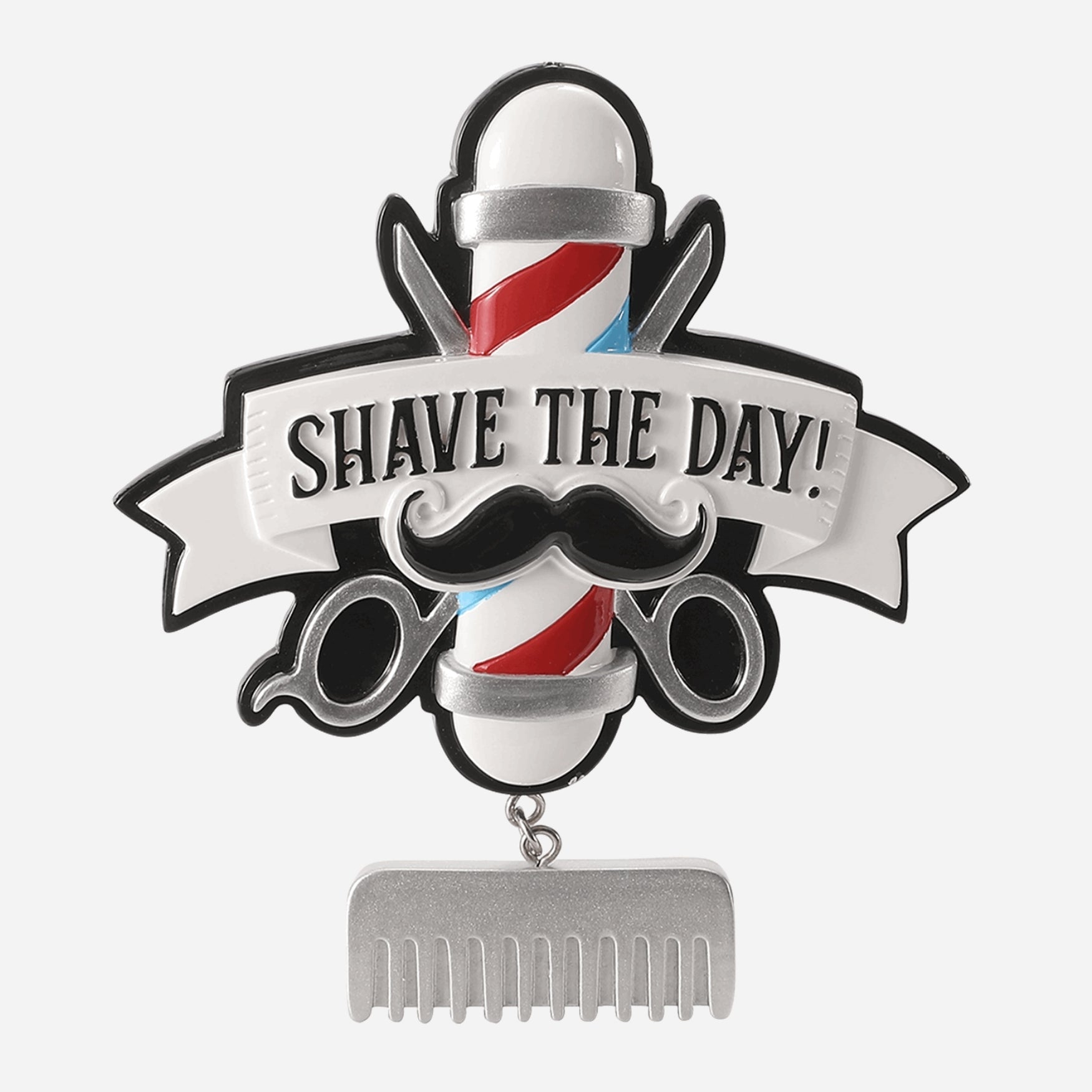 Barber Personalized Christmas Ornament