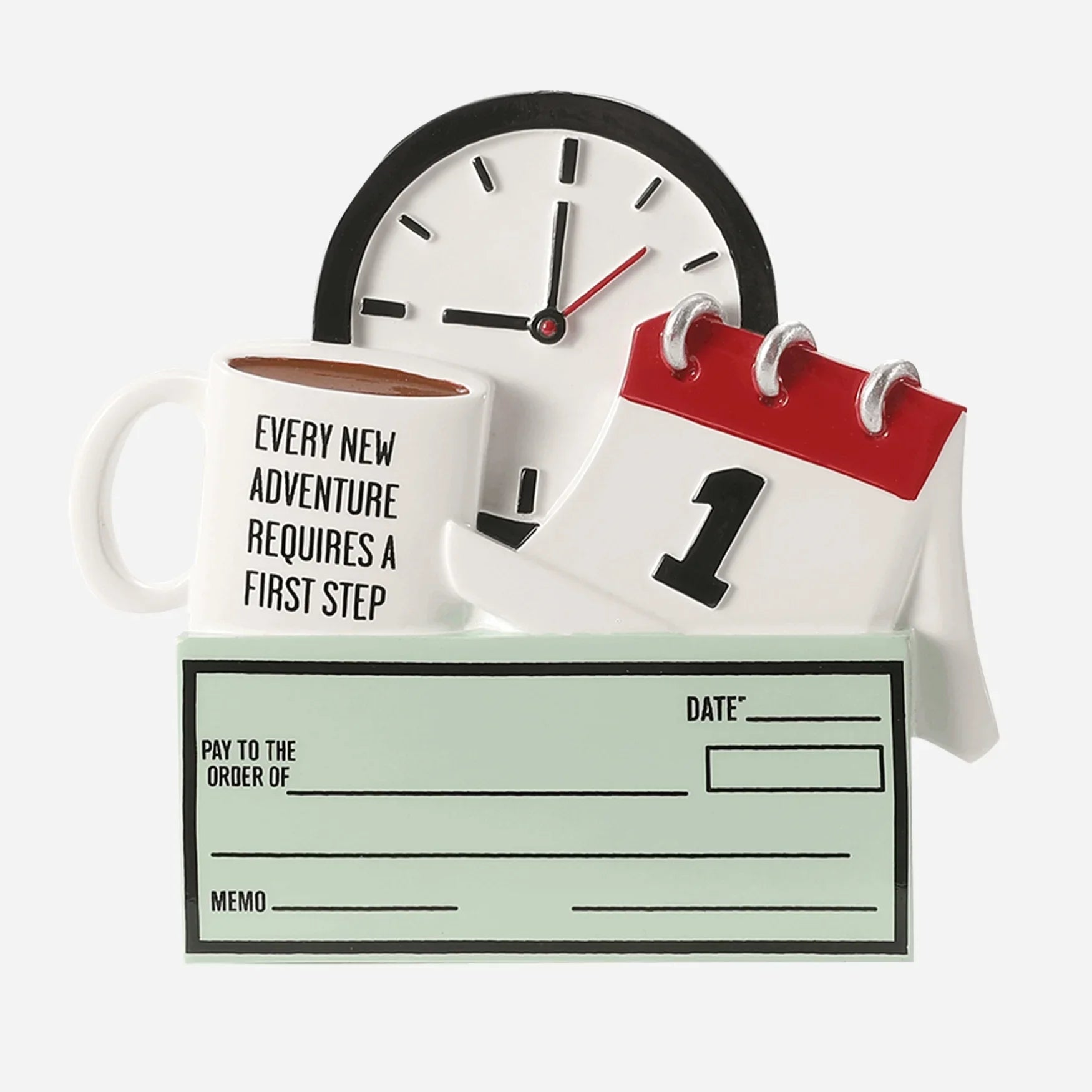 First Job Paycheck Personalized Christmas Ornament