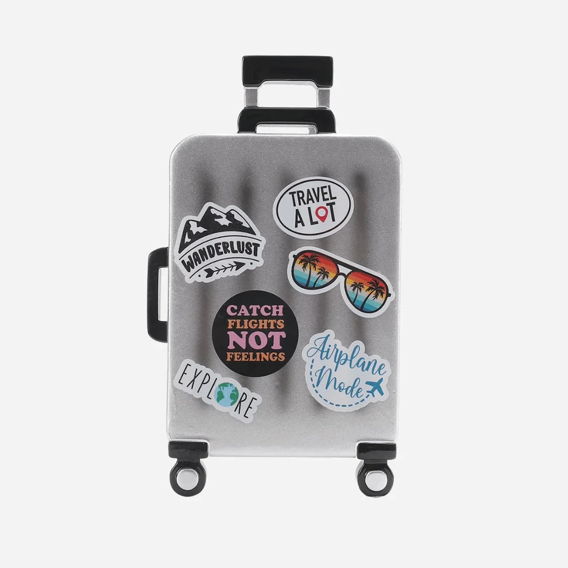 Suitcase Personalized Christmas Ornament