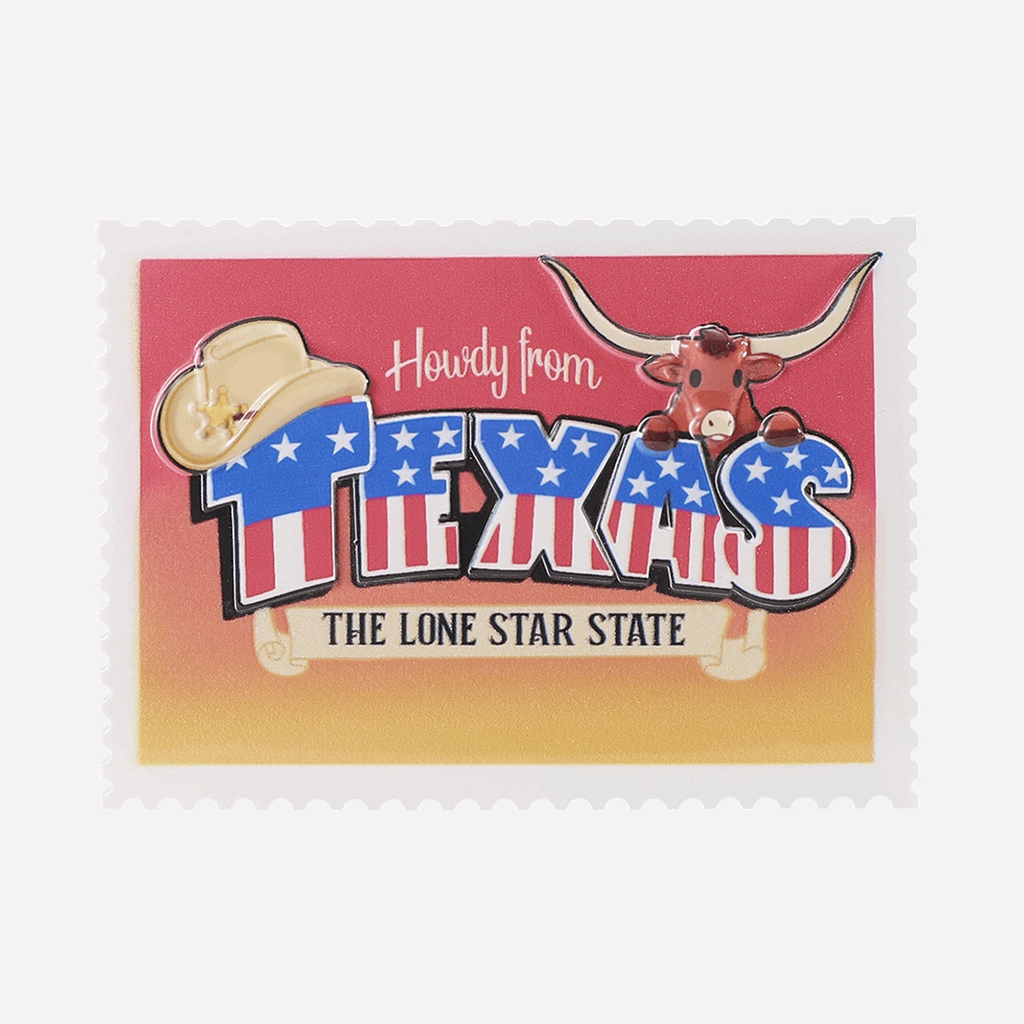 Texas Personalized Christmas Ornament