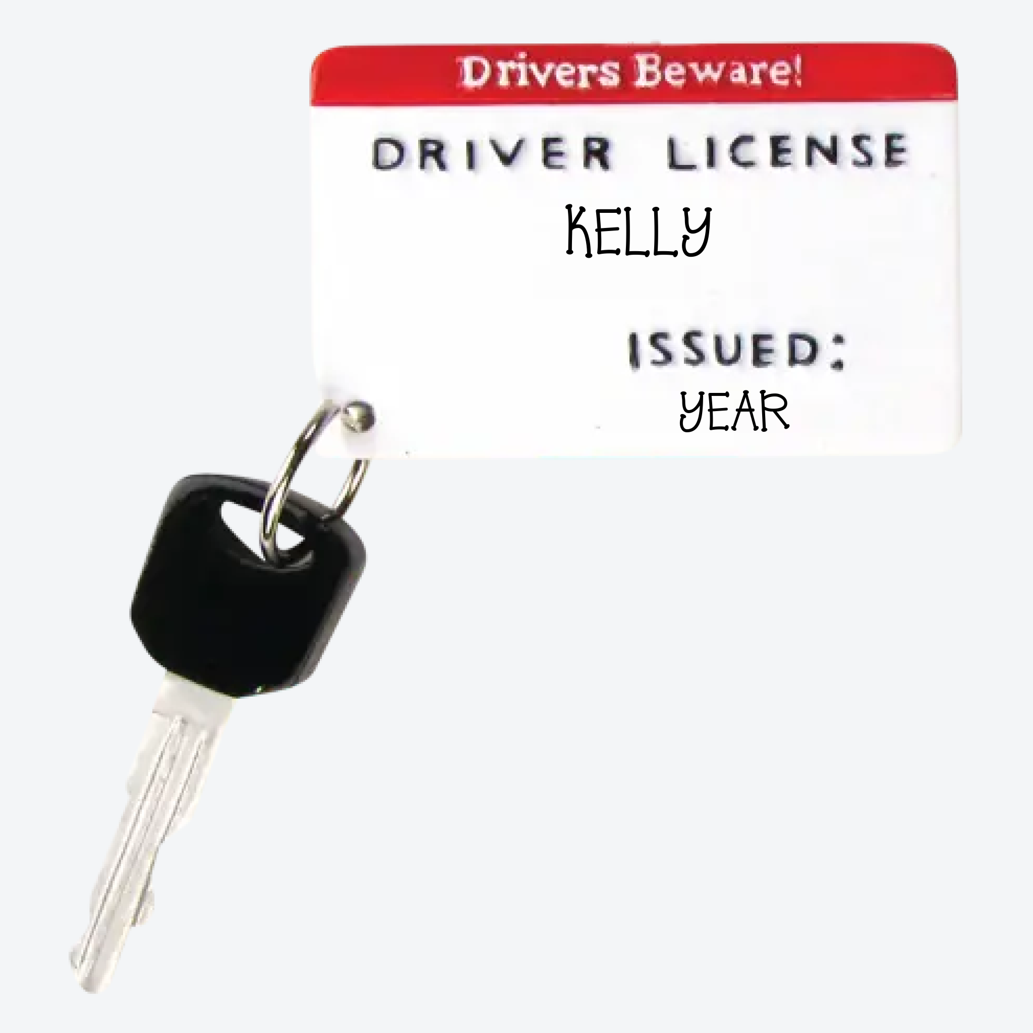 Driver's License Personalized Christmas Ornament