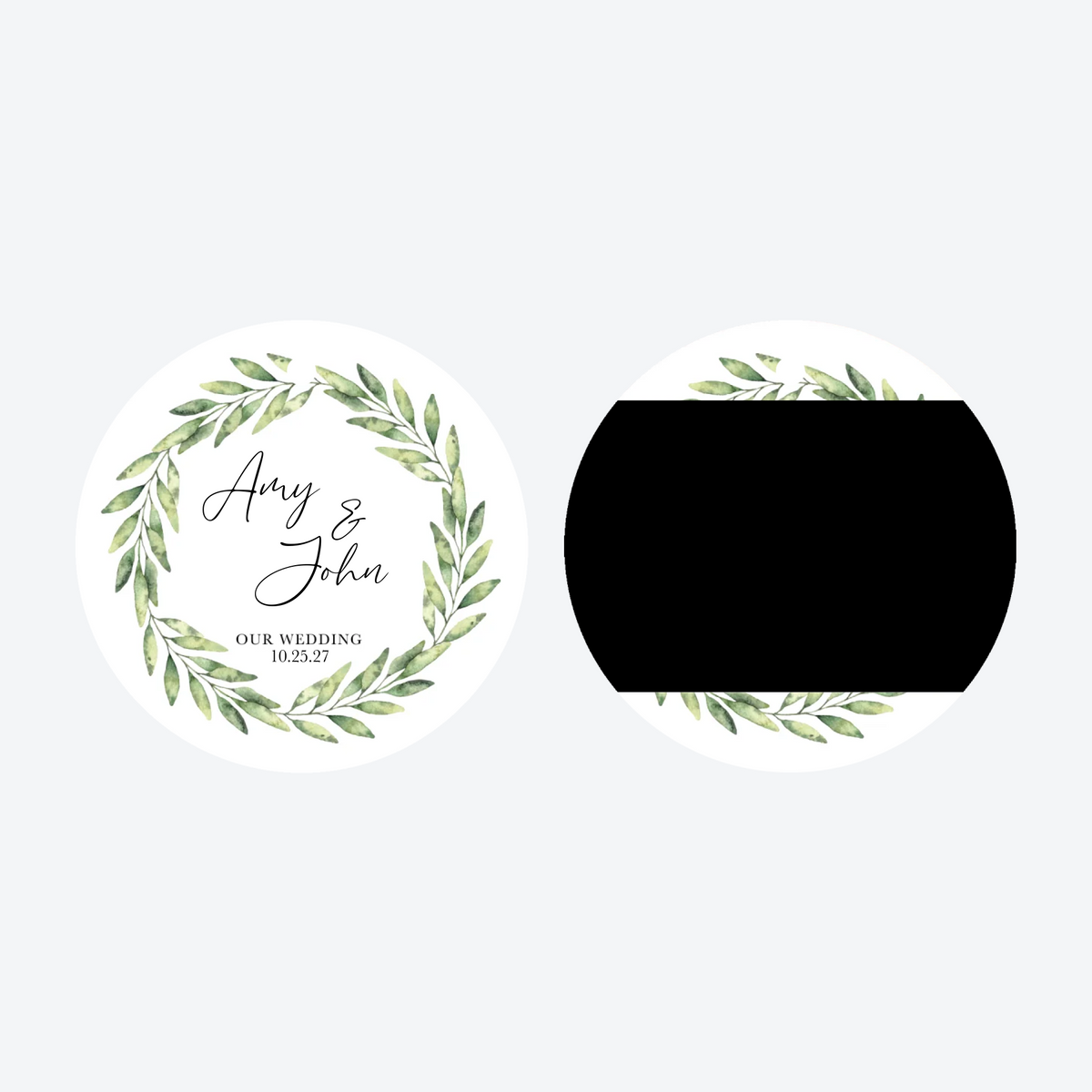 Personalized Wedding Photo Christmas Ornament