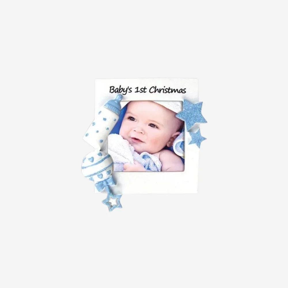 Christmas Baby Frame Personalized Christmas Ornament